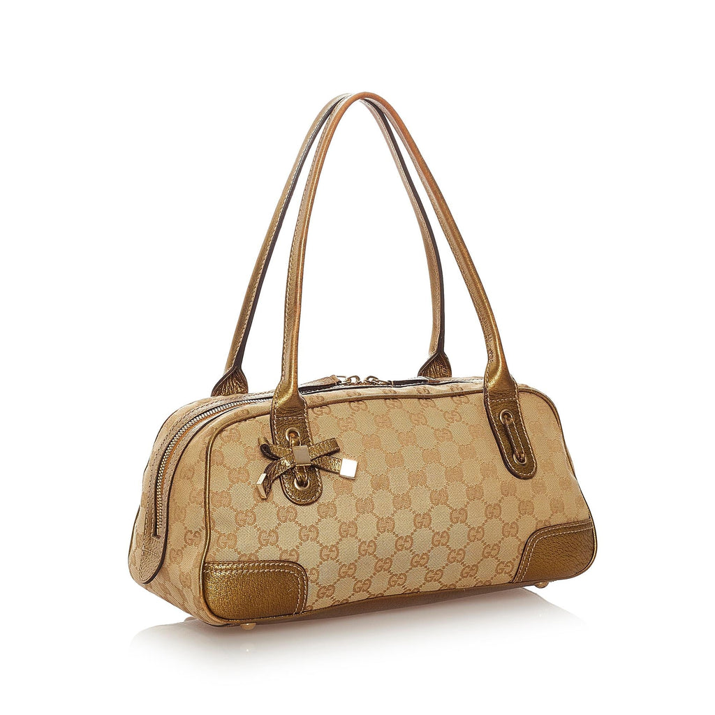 Gucci Gucci Canvas Princy Shoulder Bag (SHG-27459)