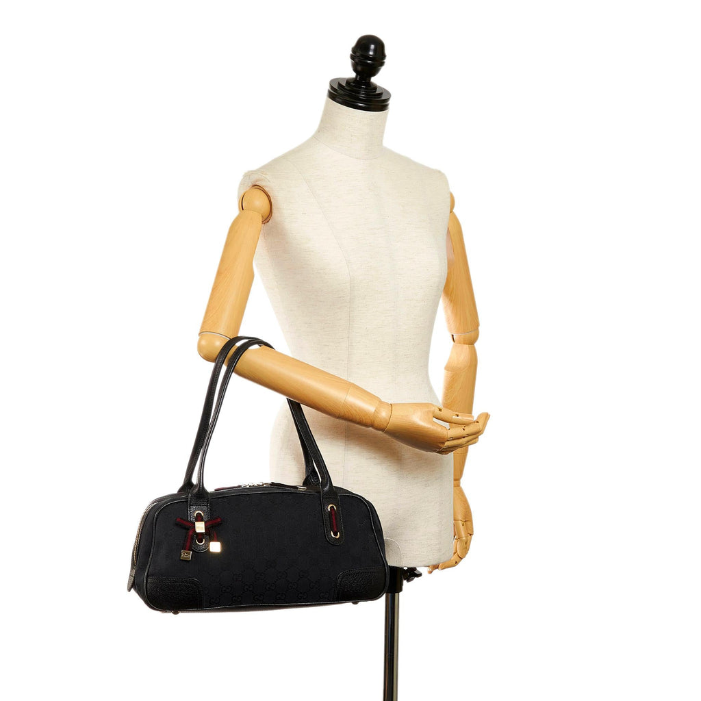 Gucci Gucci Canvas Princy Shoulder Bag (SHG-30744)