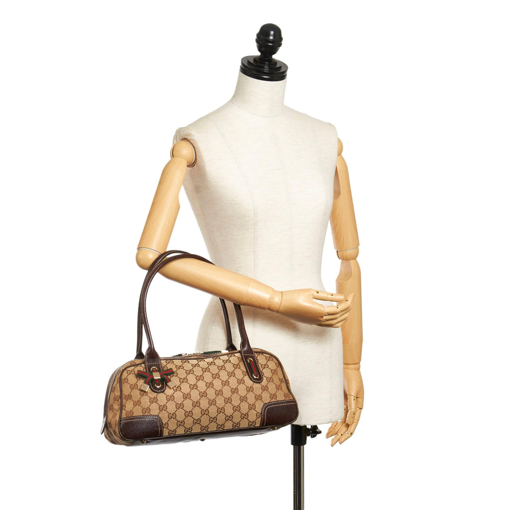 Gucci Gucci Canvas Princy Shoulder Bag (SHG-32044)