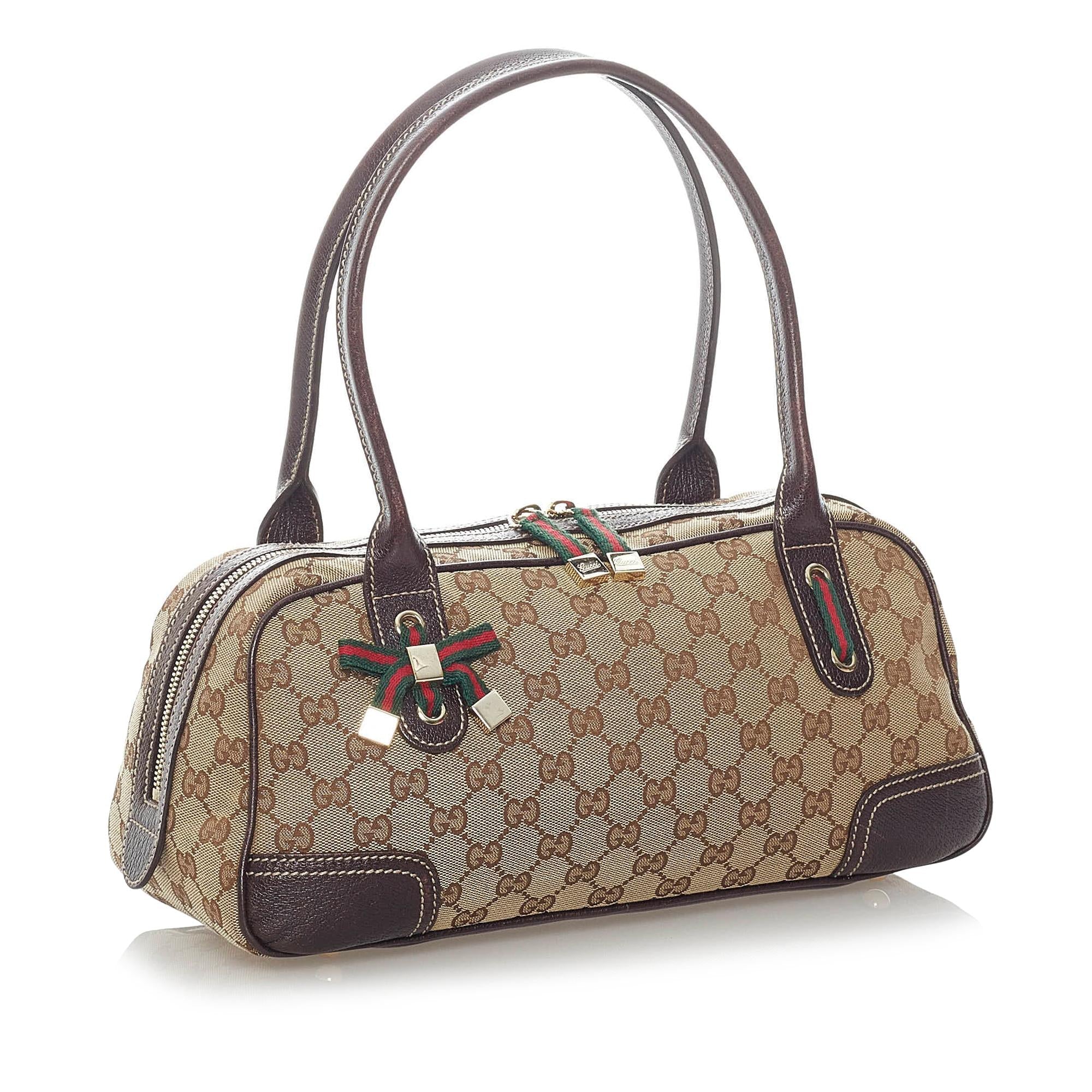 Gucci Gucci Canvas Princy Shoulder Bag (SHG-32044)