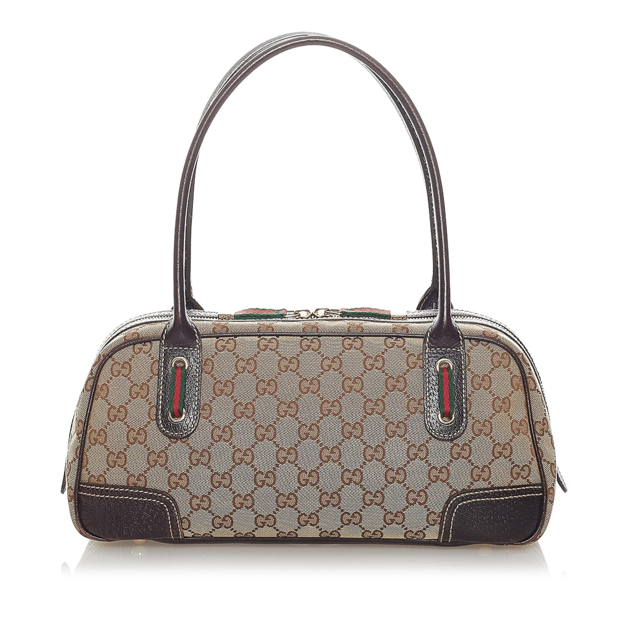 Gucci Gucci Canvas Princy Shoulder Bag (SHG-32097)