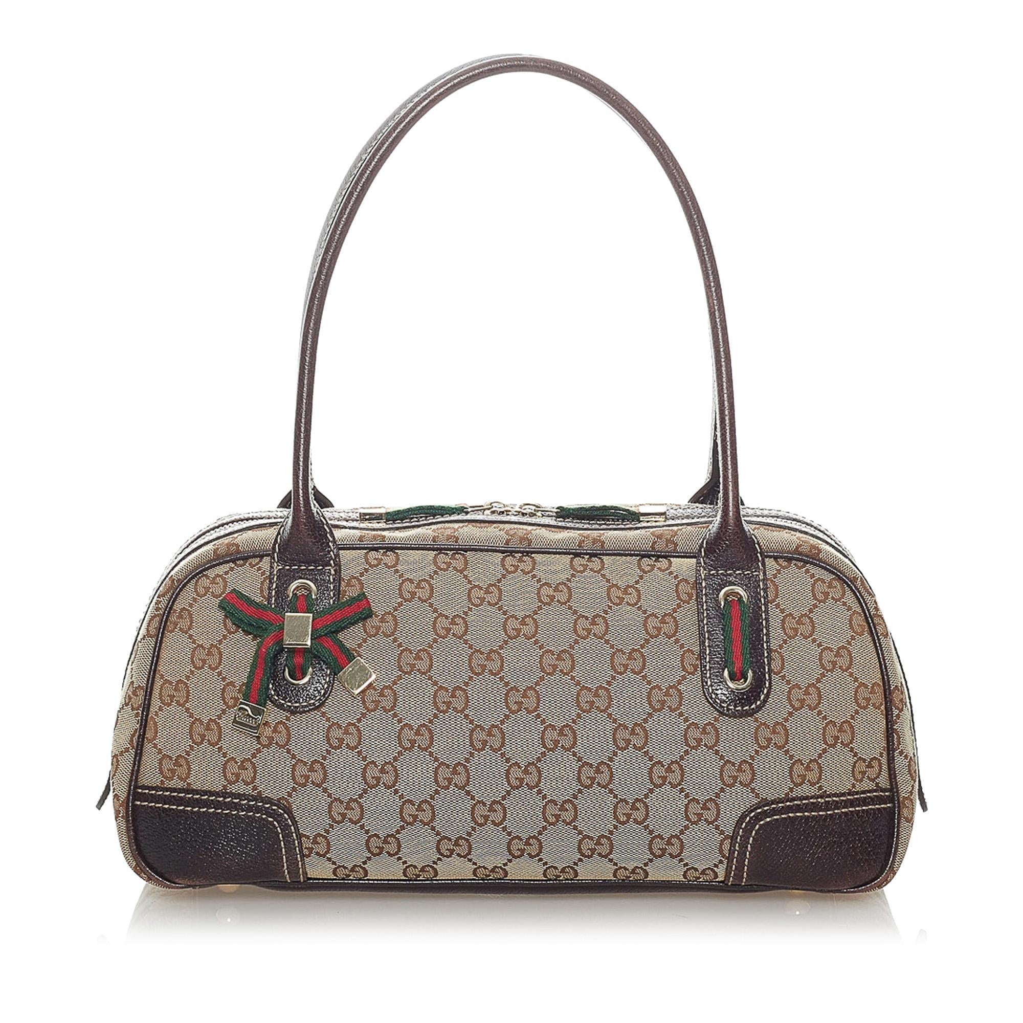 Gucci Gucci Canvas Princy Shoulder Bag (SHG-32097)