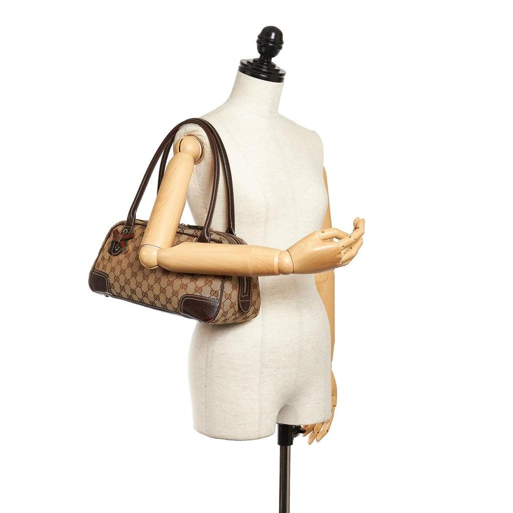 Gucci Gucci Canvas Princy Shoulder Bag (SHG-32097)