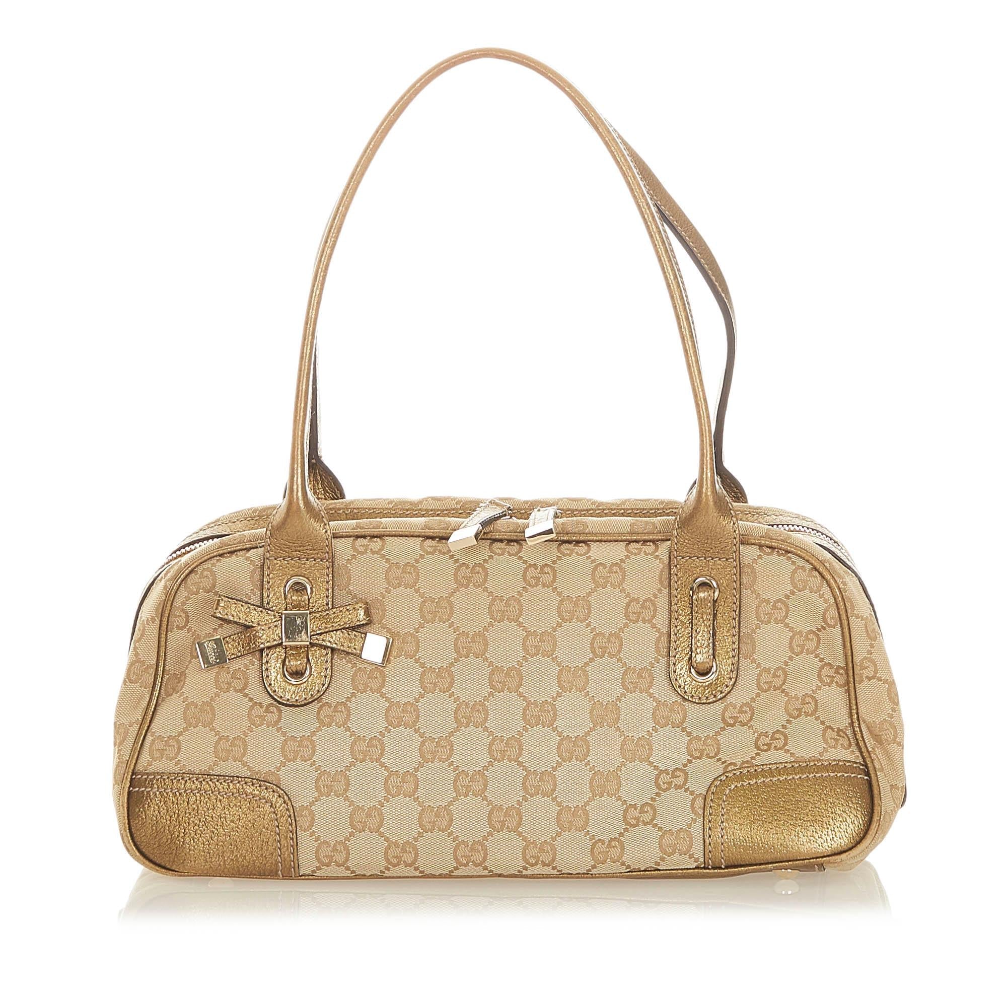 Gucci Gucci Canvas Princy Shoulder Bag (SHG-32158)