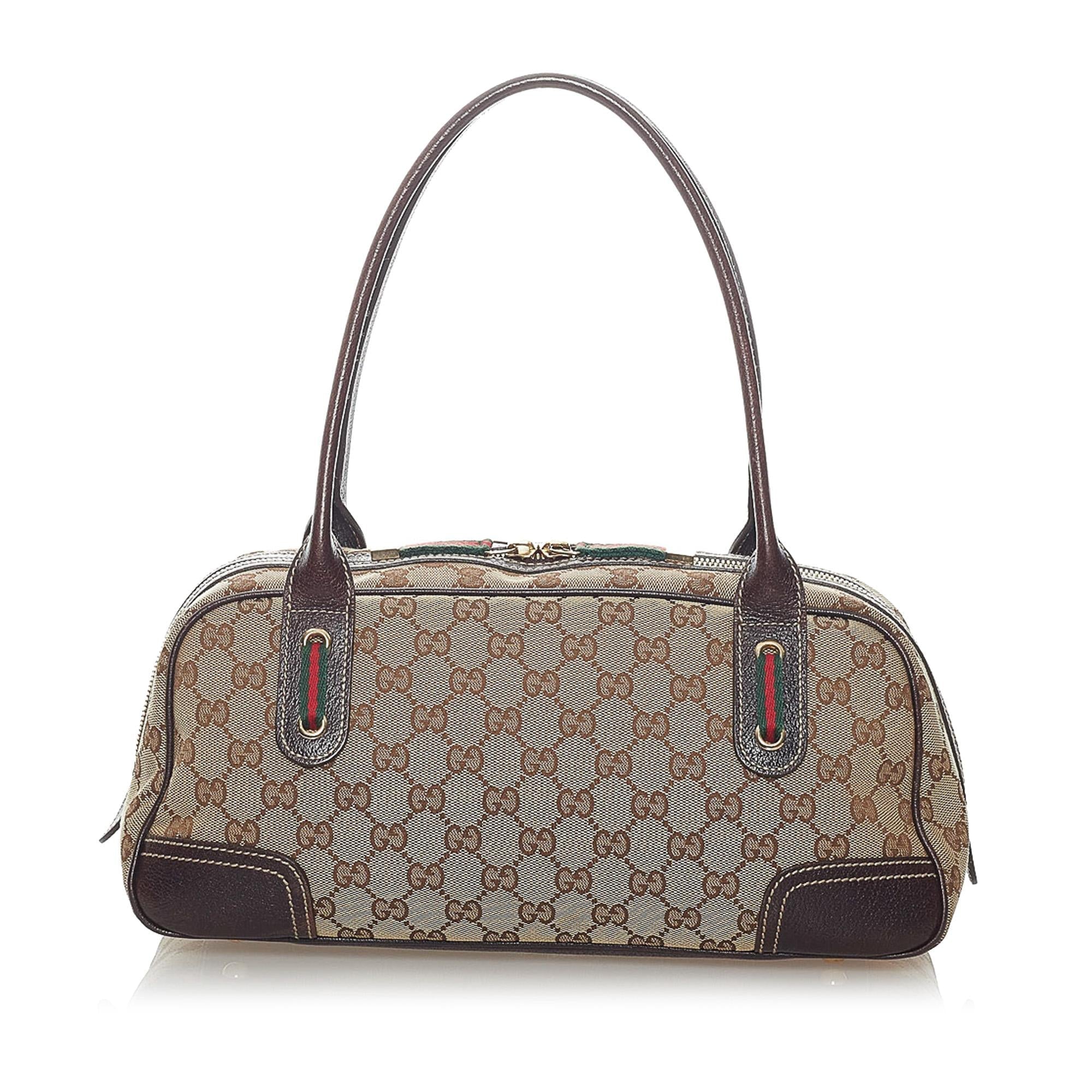 Gucci Gucci Canvas Princy Shoulder Bag (SHG-32481)