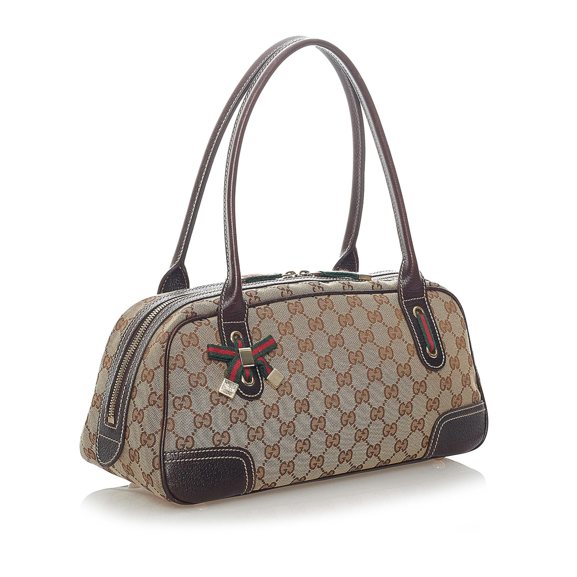 Gucci Gucci Canvas Princy Shoulder Bag (SHG-32481)