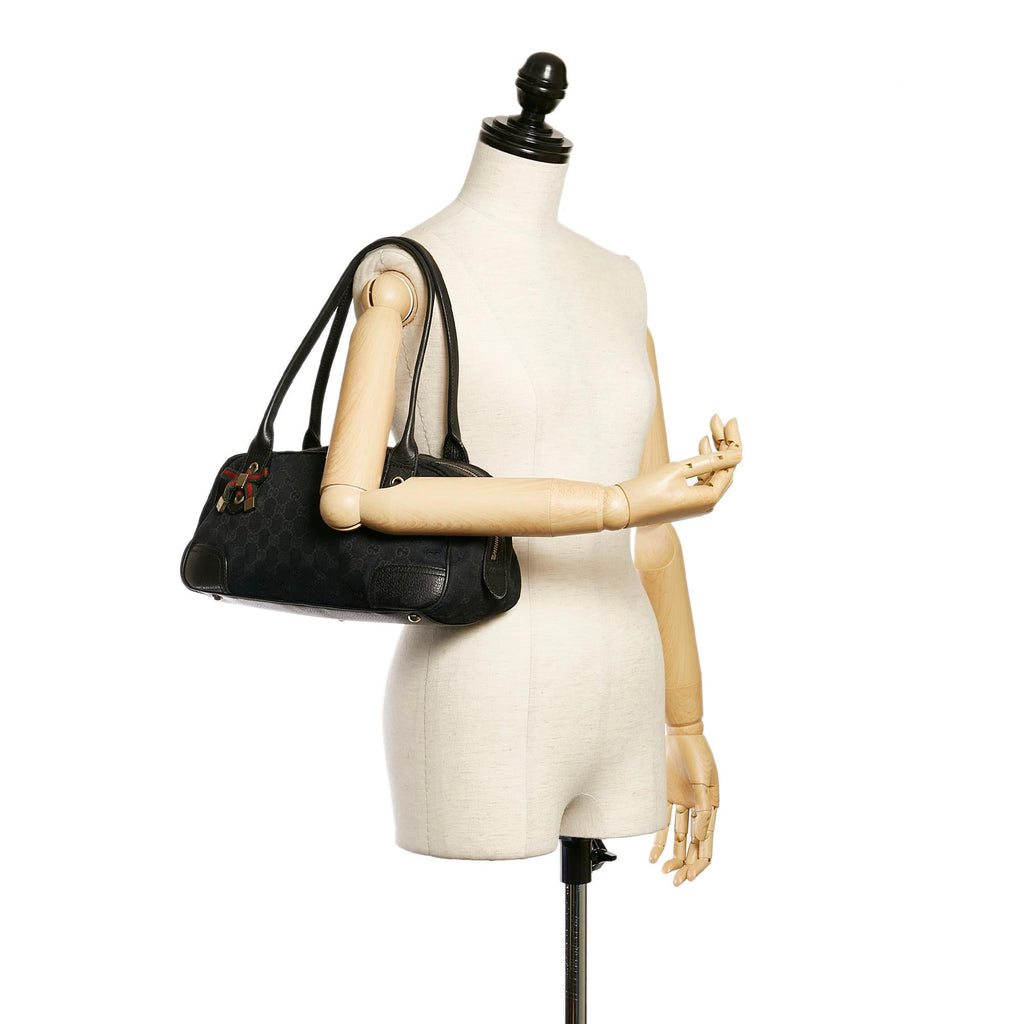 Gucci Gucci Canvas Princy Shoulder Bag (SHG-33072)
