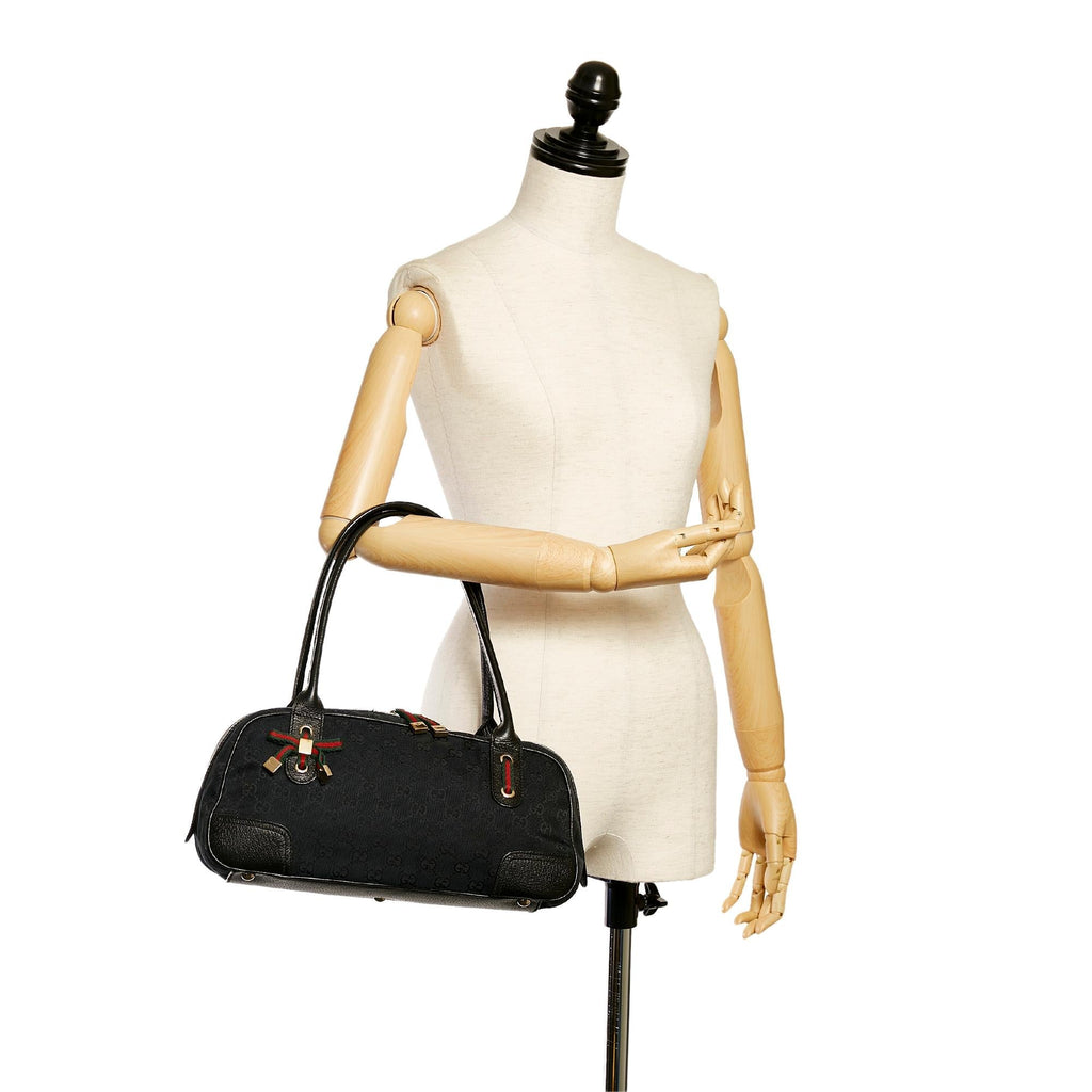 Gucci Gucci Canvas Princy Shoulder Bag (SHG-33089)