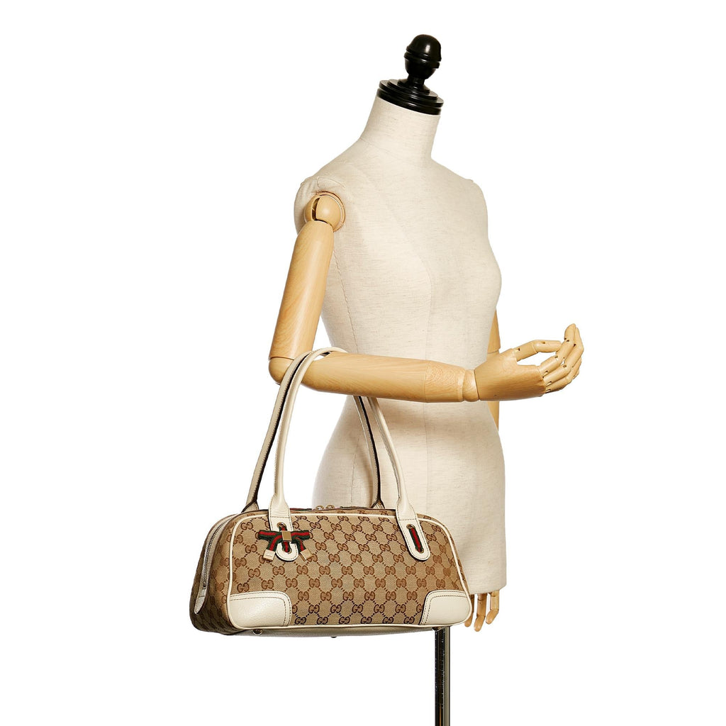 Gucci Gucci Canvas Princy Shoulder Bag (SHG-33360)