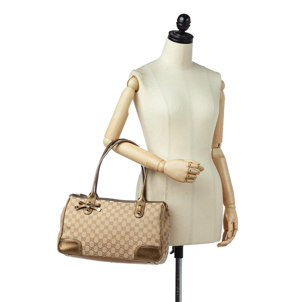 Gucci Gucci Canvas Princy Shoulder Bag (SHG-33886)