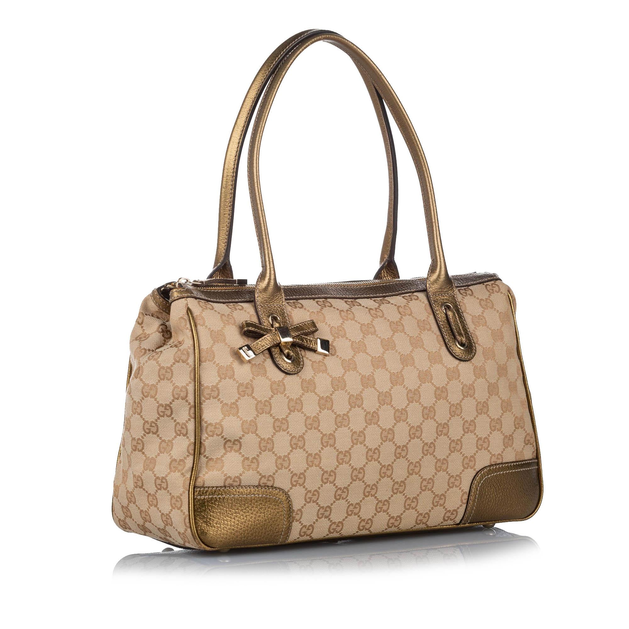 Gucci Gucci Canvas Princy Shoulder Bag (SHG-33886)
