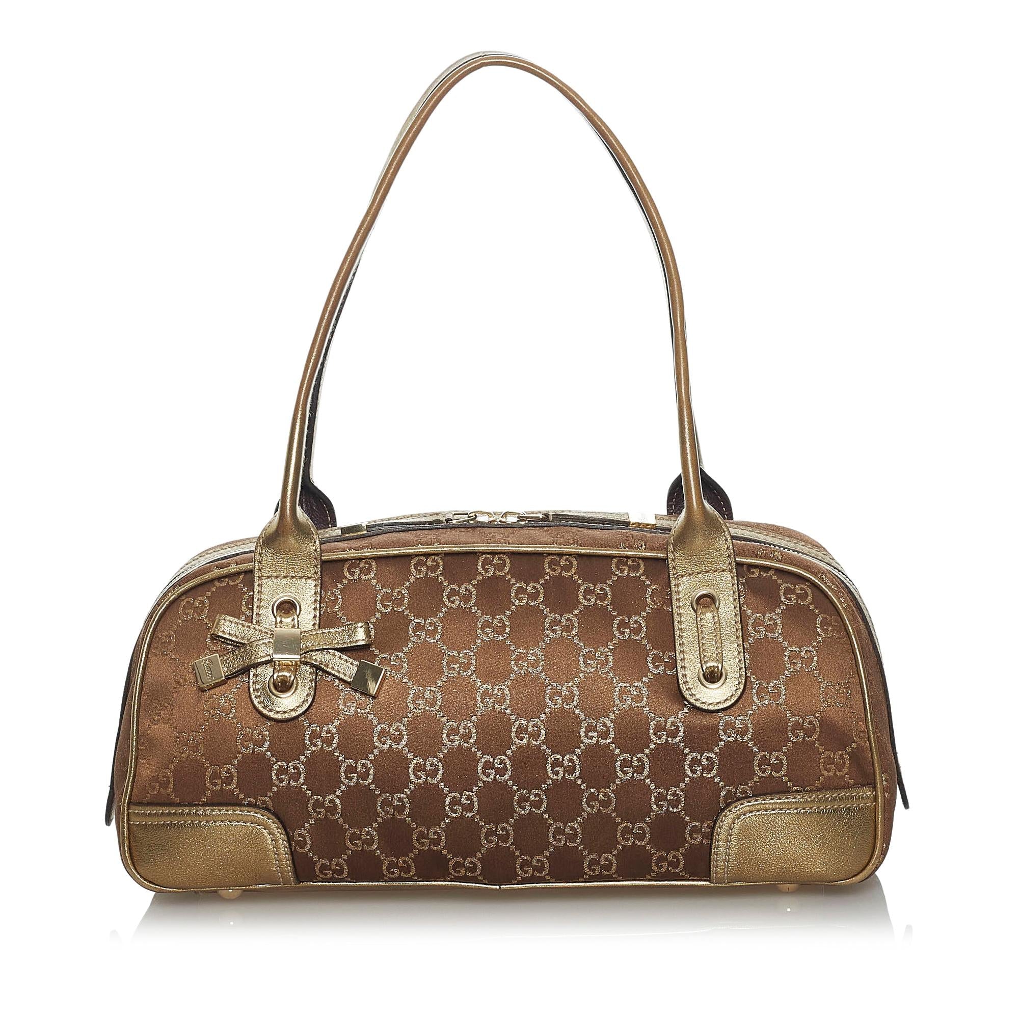 Gucci Gucci Canvas Princy Shoulder Bag (SHG-33910)