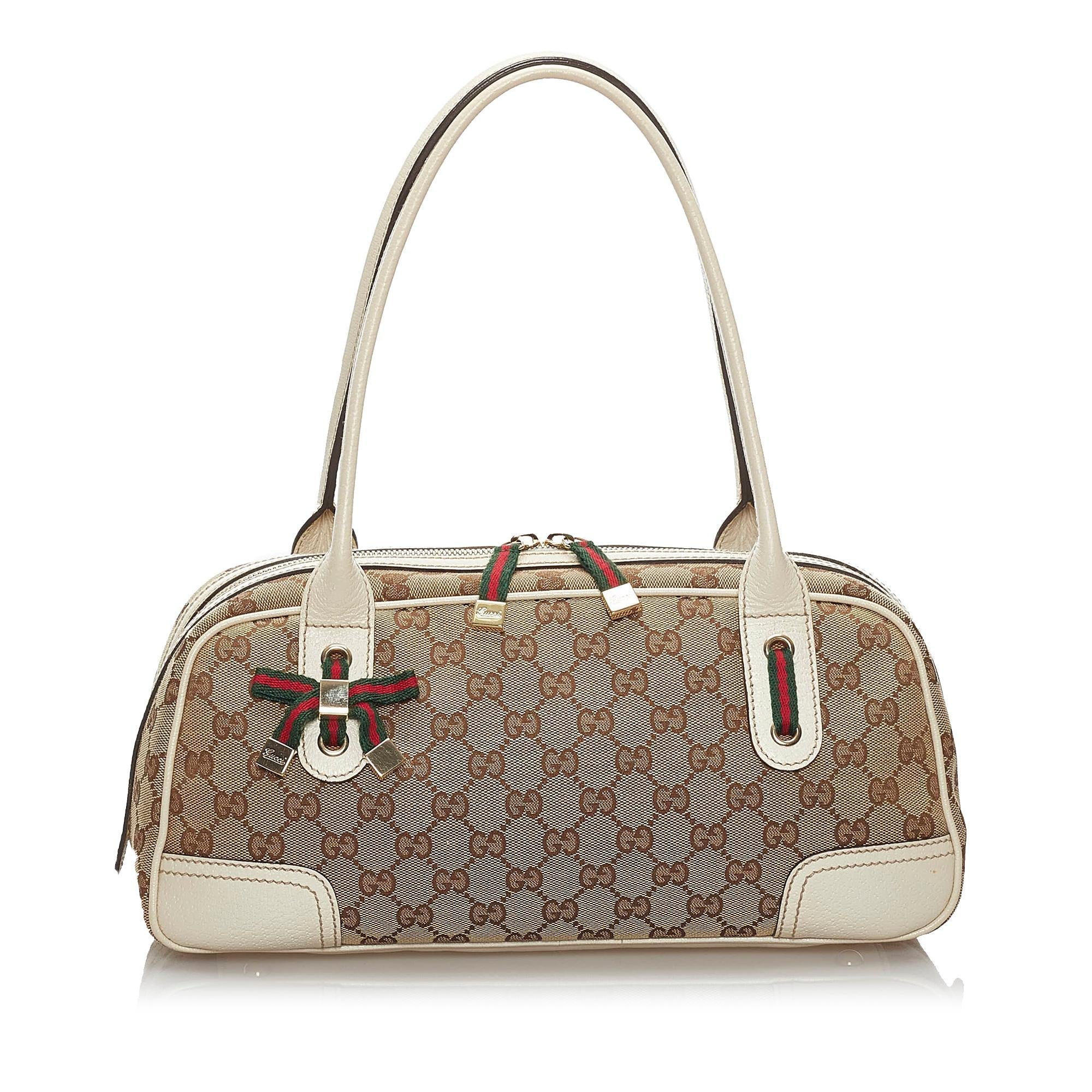 Gucci Gucci Canvas Princy Shoulder Bag (SHG-33955)
