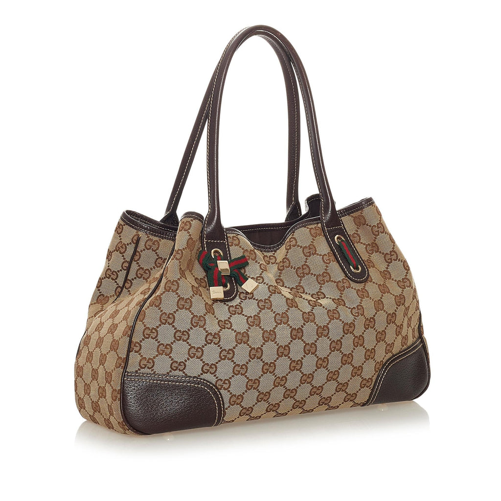 Gucci GG Canvas Princy Tote Bag (SHG-28048)