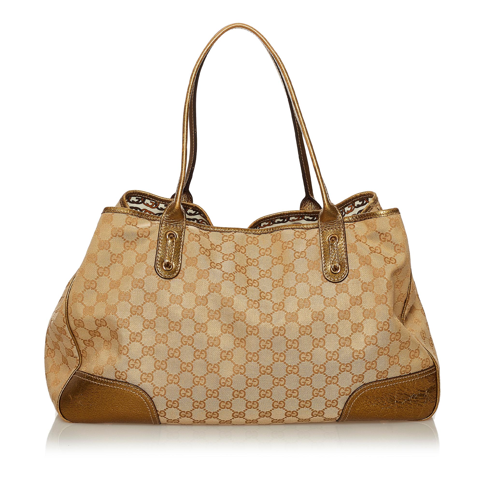 Gucci GG Canvas Princy Tote Bag (SHG-29024)