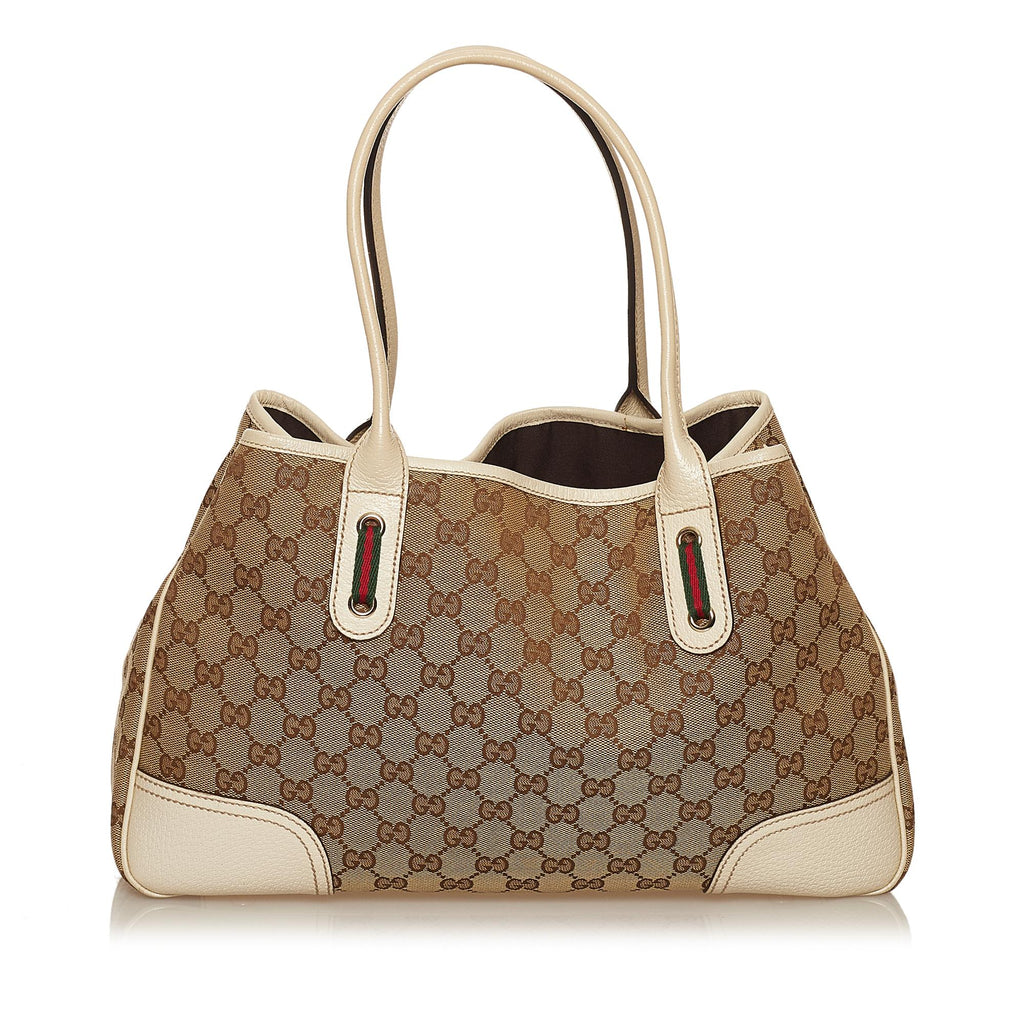 Gucci GG Canvas Princy Tote Bag (SHG-29435)