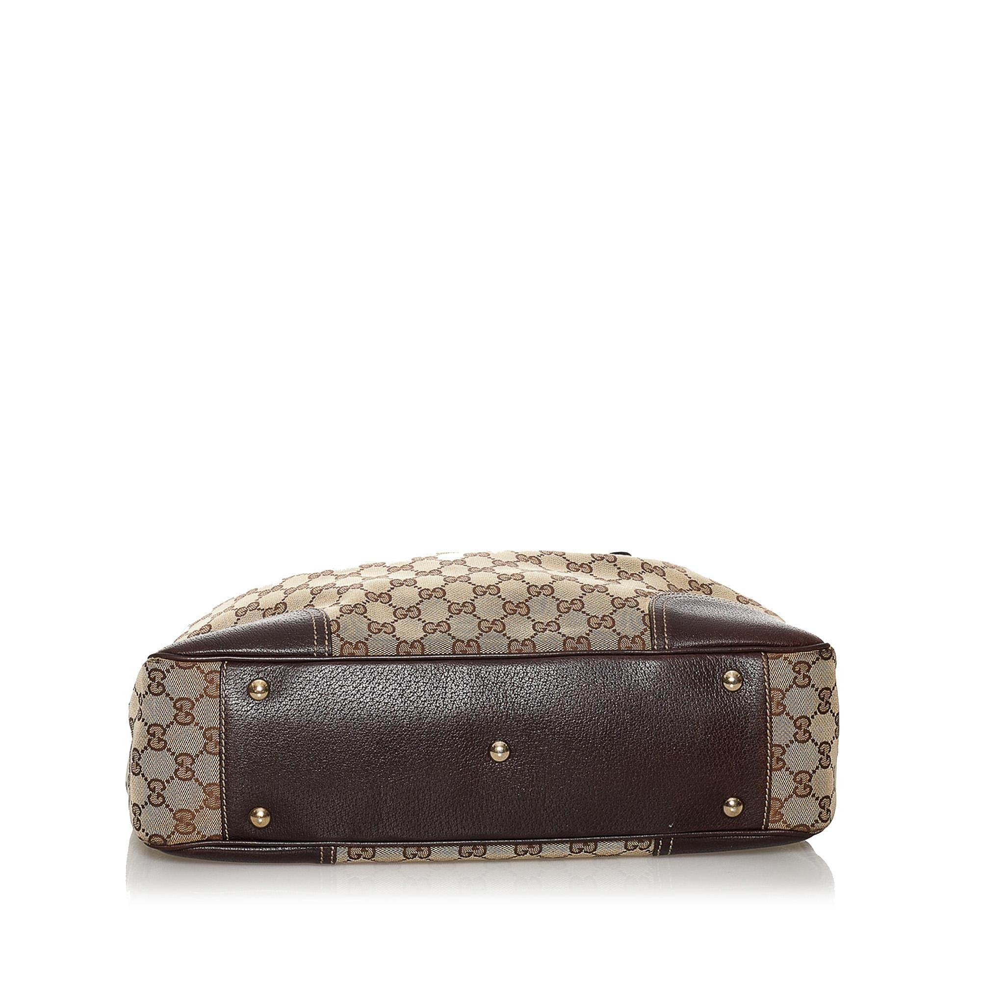 Gucci GG Canvas Princy Tote Bag (SHG-30396)