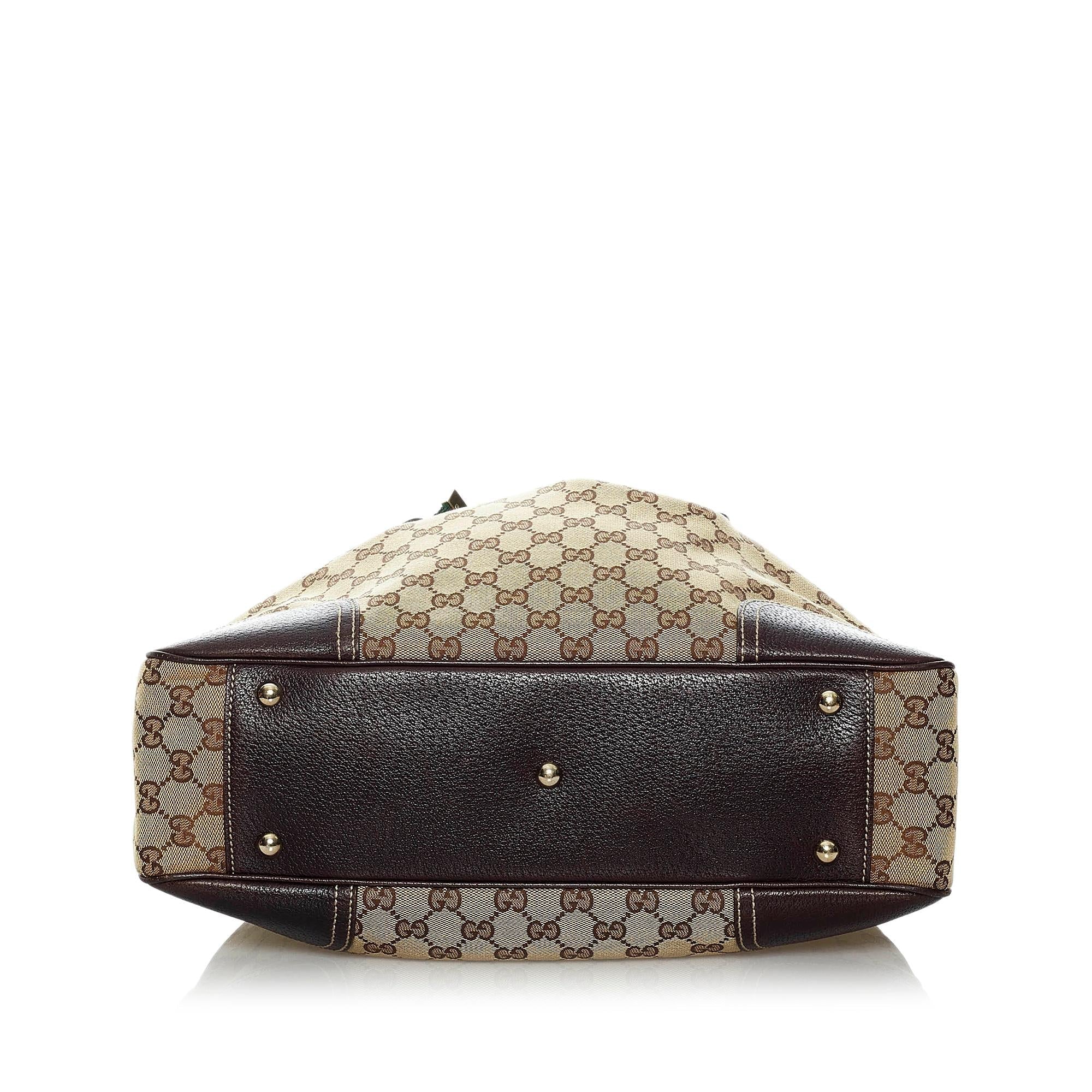 Gucci GG Canvas Princy Tote Bag (SHG-33754)