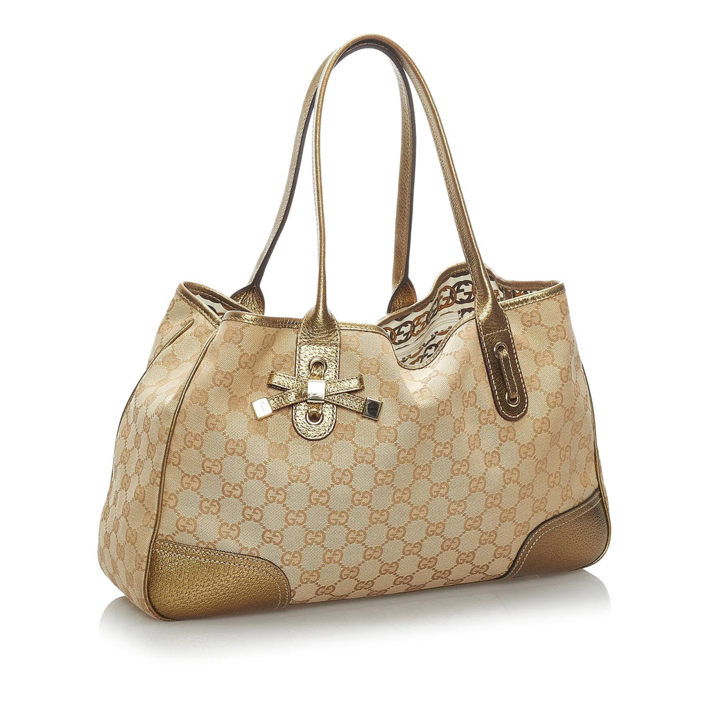 Gucci GG Canvas Princy Tote Bag (SHG-34005)