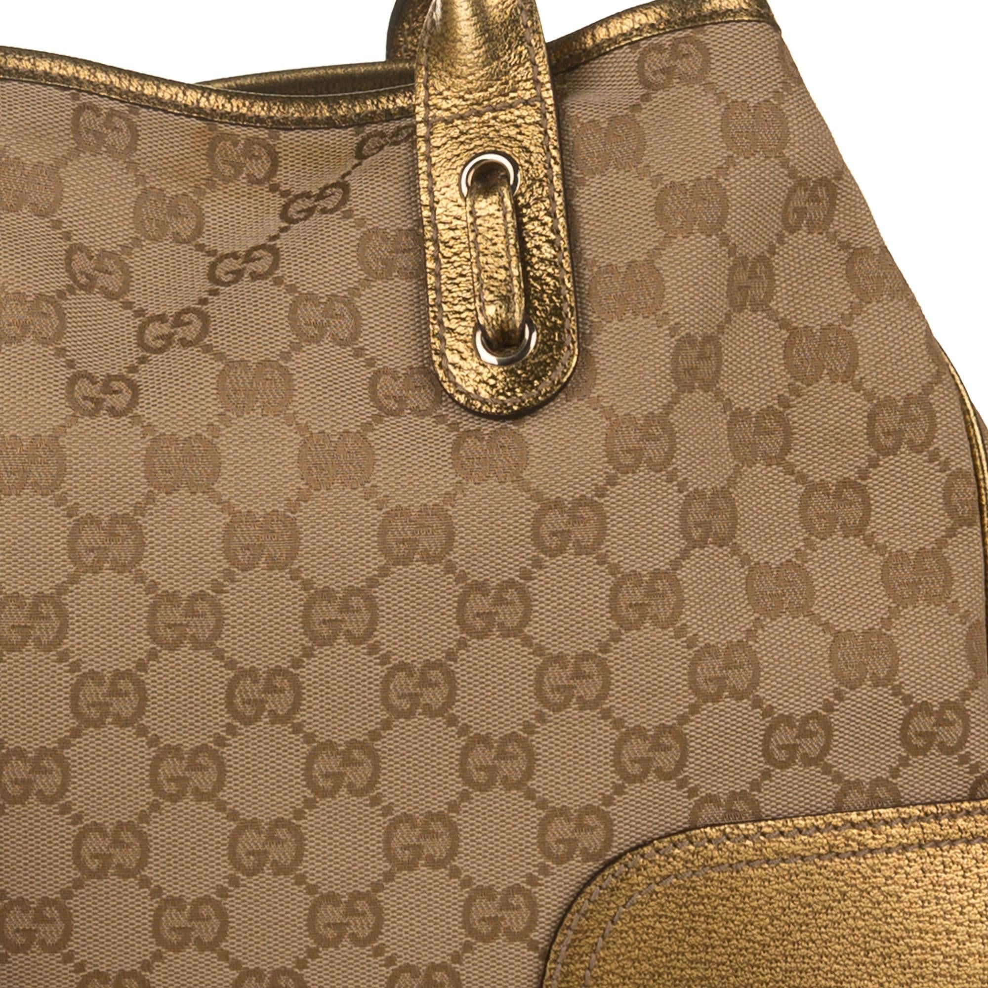 Gucci GG Canvas Princy Tote Bag (SHG-34663)