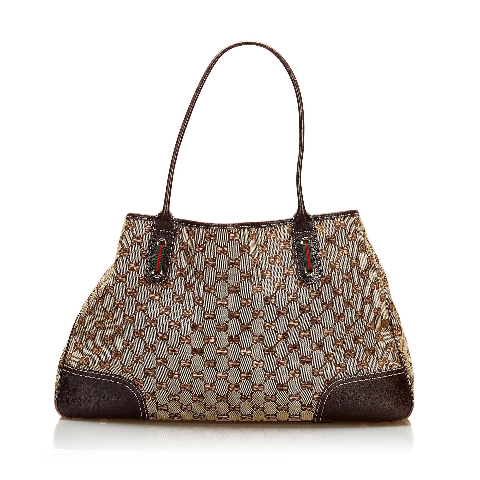 Gucci GG Canvas Princy Tote (SHG-35576)