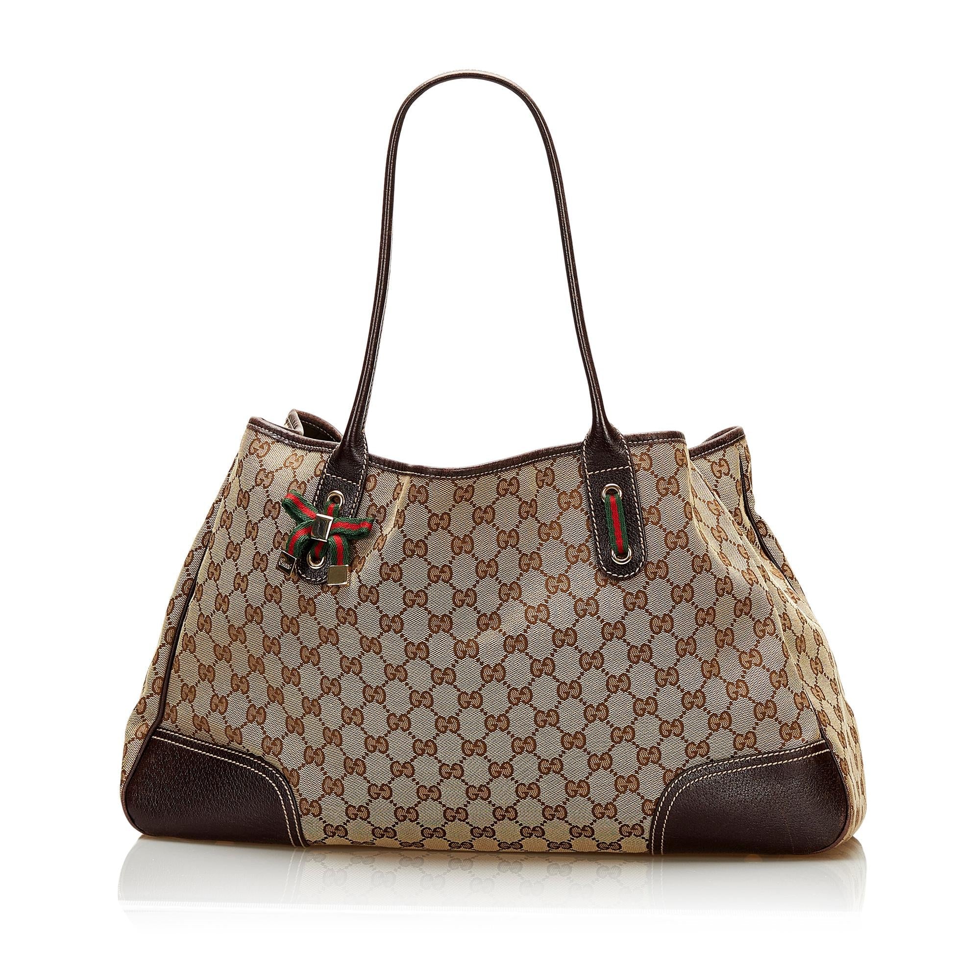 Gucci GG Canvas Princy Tote (SHG-35576)