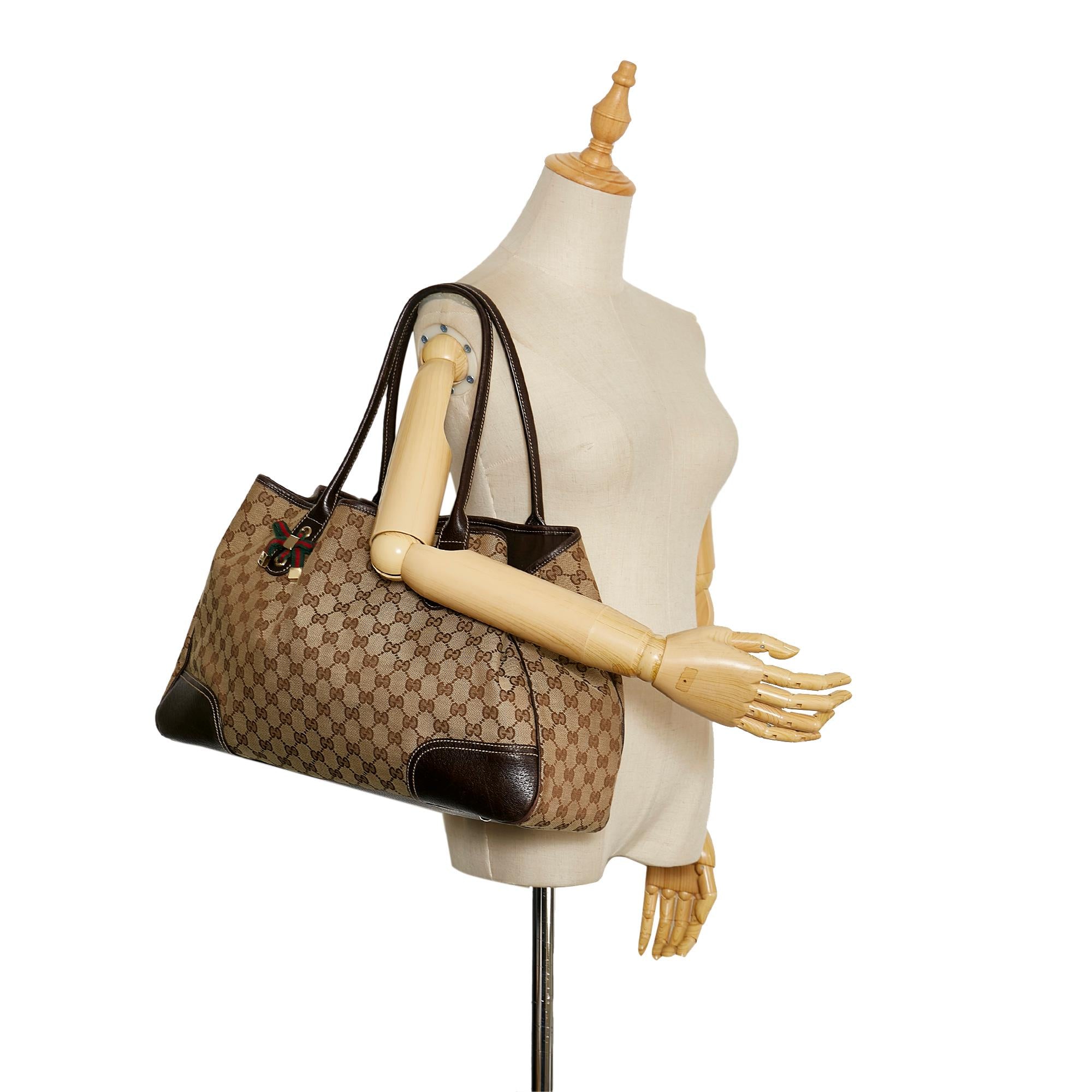 Gucci GG Canvas Princy Tote (SHG-35576)