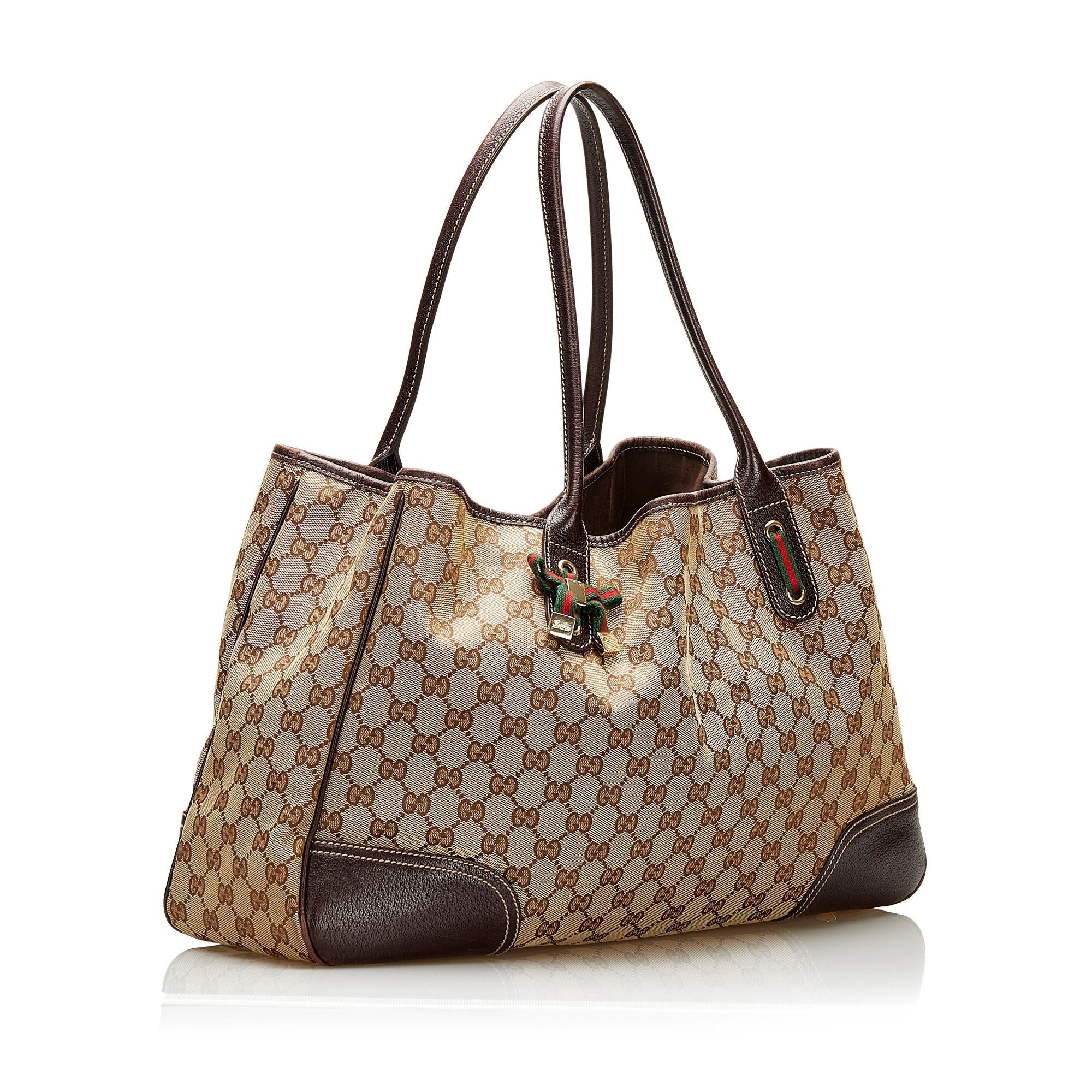 Gucci GG Canvas Princy Tote (SHG-35576)