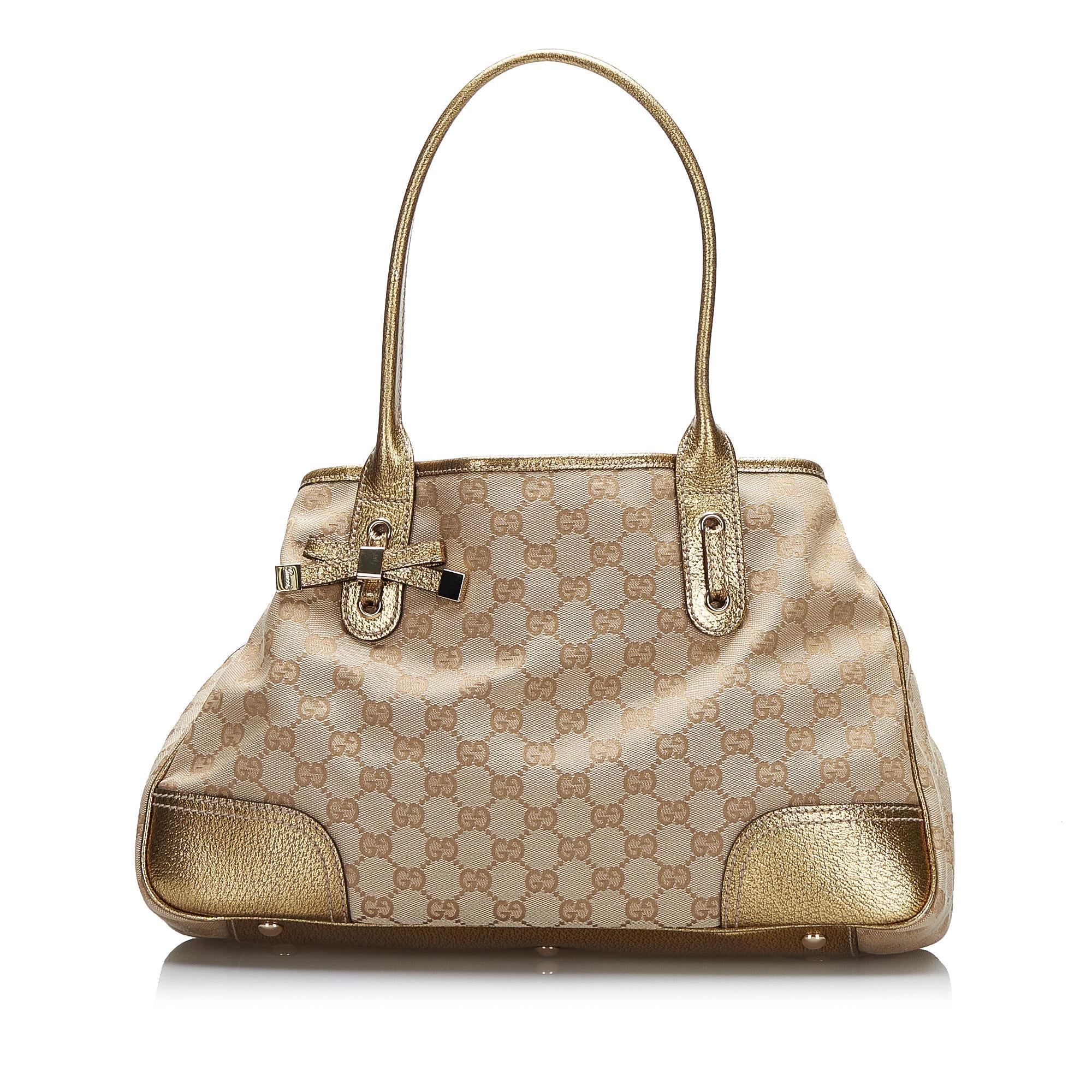 Gucci GG Canvas Princy Tote (SHG-x1Xfvy)