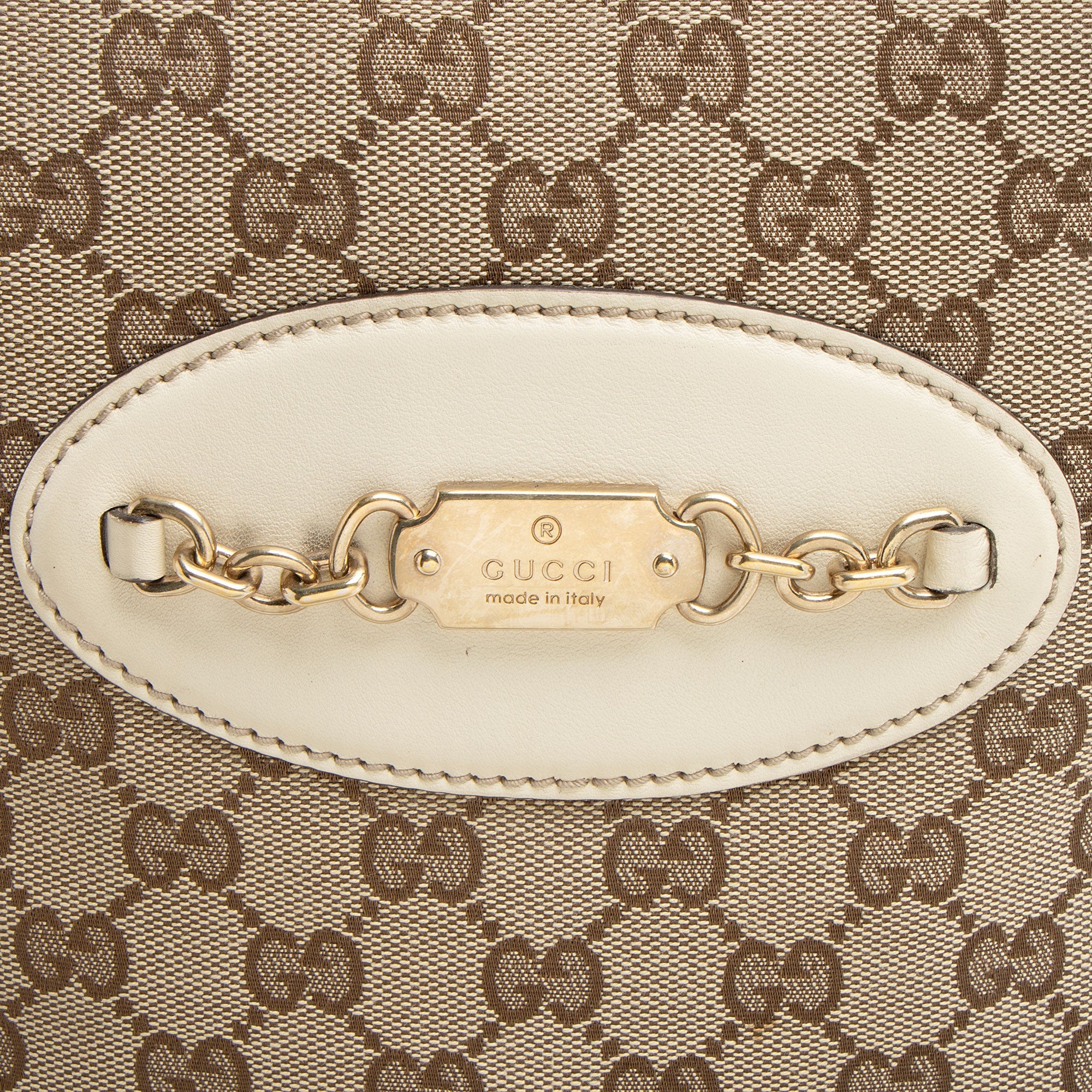 Gucci GG Canvas Punch Medium Tote