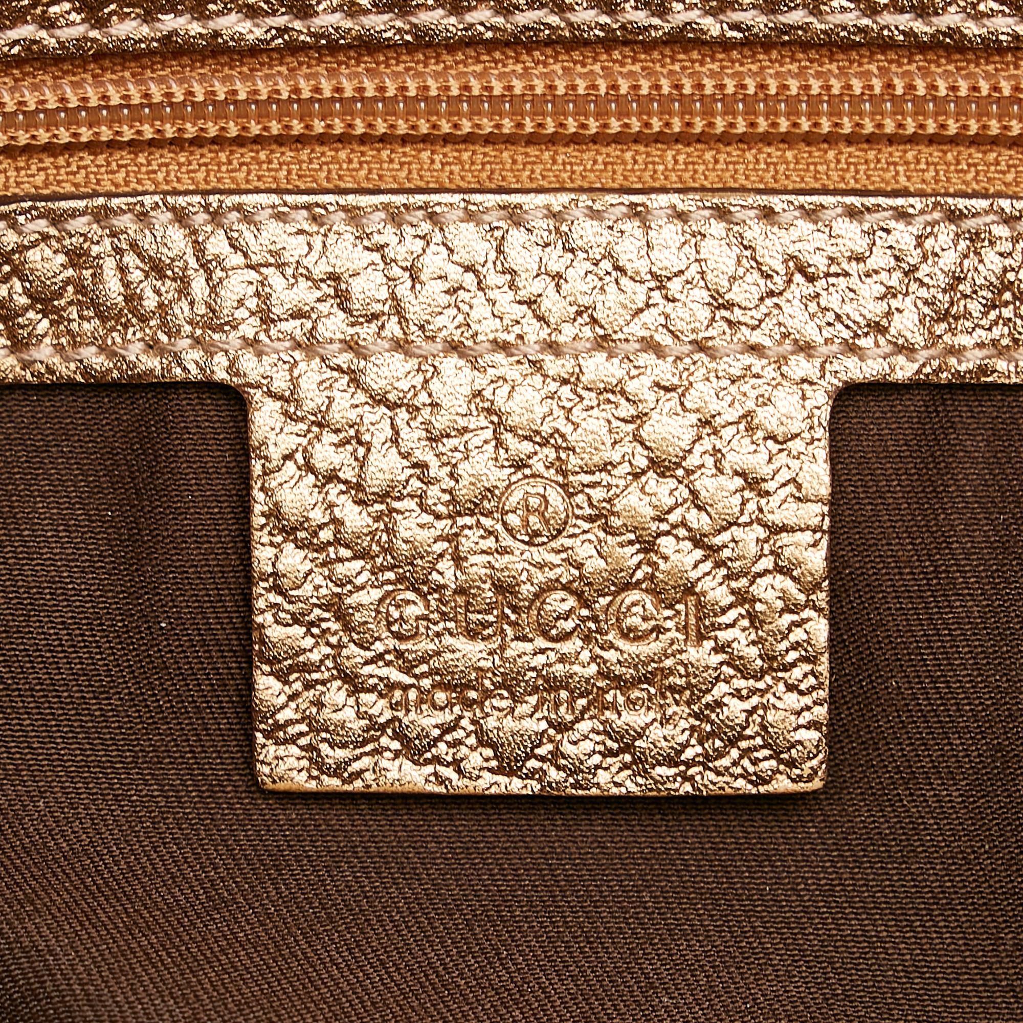 Gucci GG Canvas Punch Tote Bag (SHG-32485)
