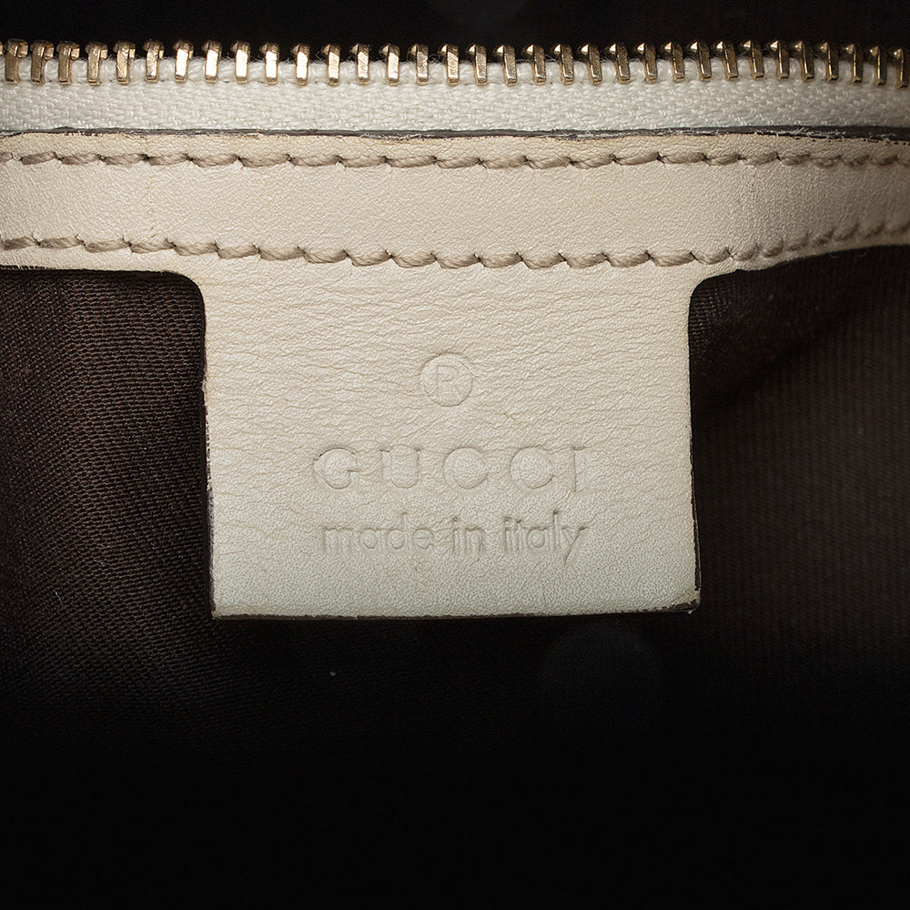 Gucci Gucci Canvas Queen Medium Hobo (SHF-18415)