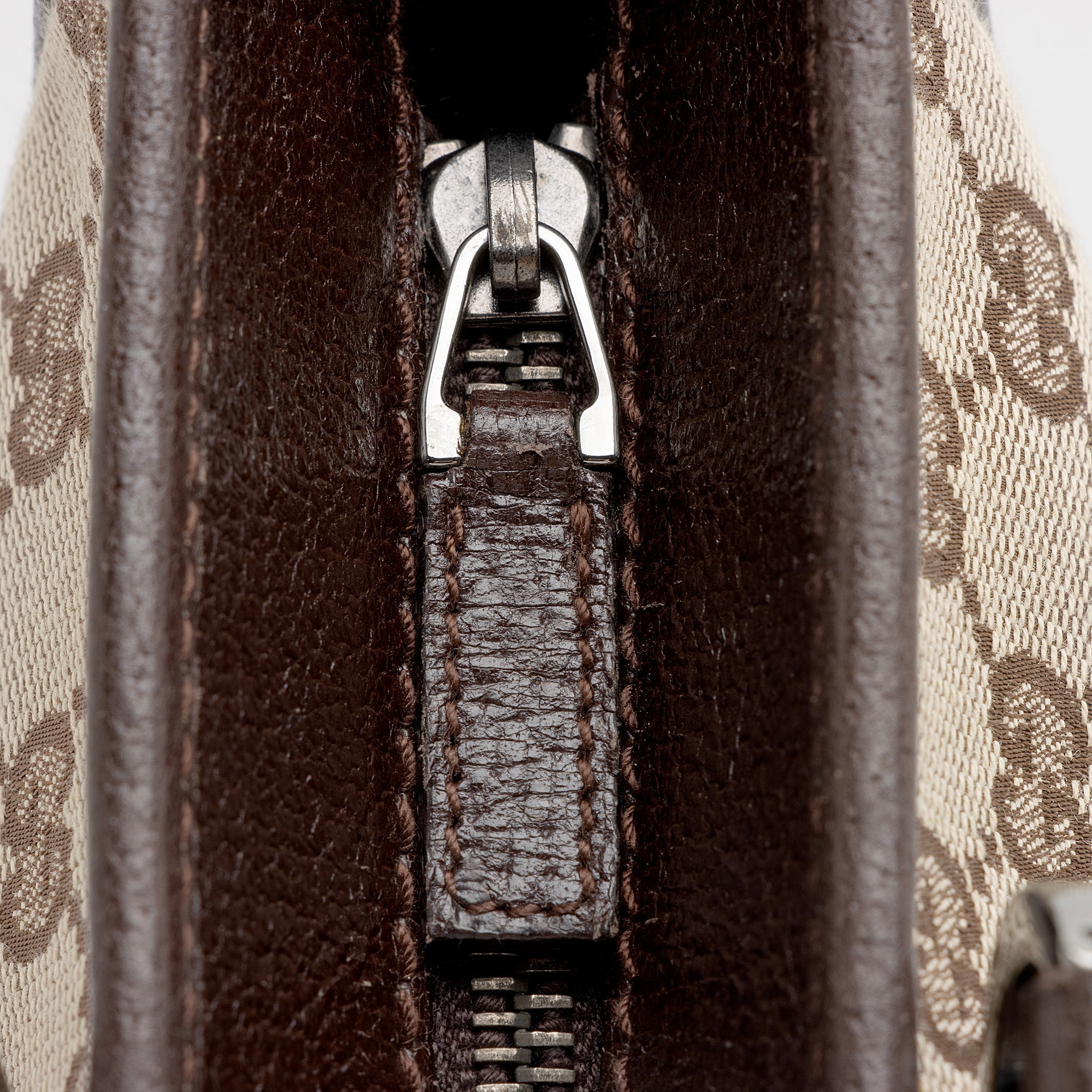 Gucci GG Canvas Ring Medium Zip Tote (SHF-22955)