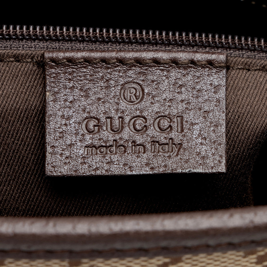 Gucci GG Canvas Ring Medium Zip Tote (SHF-22955)