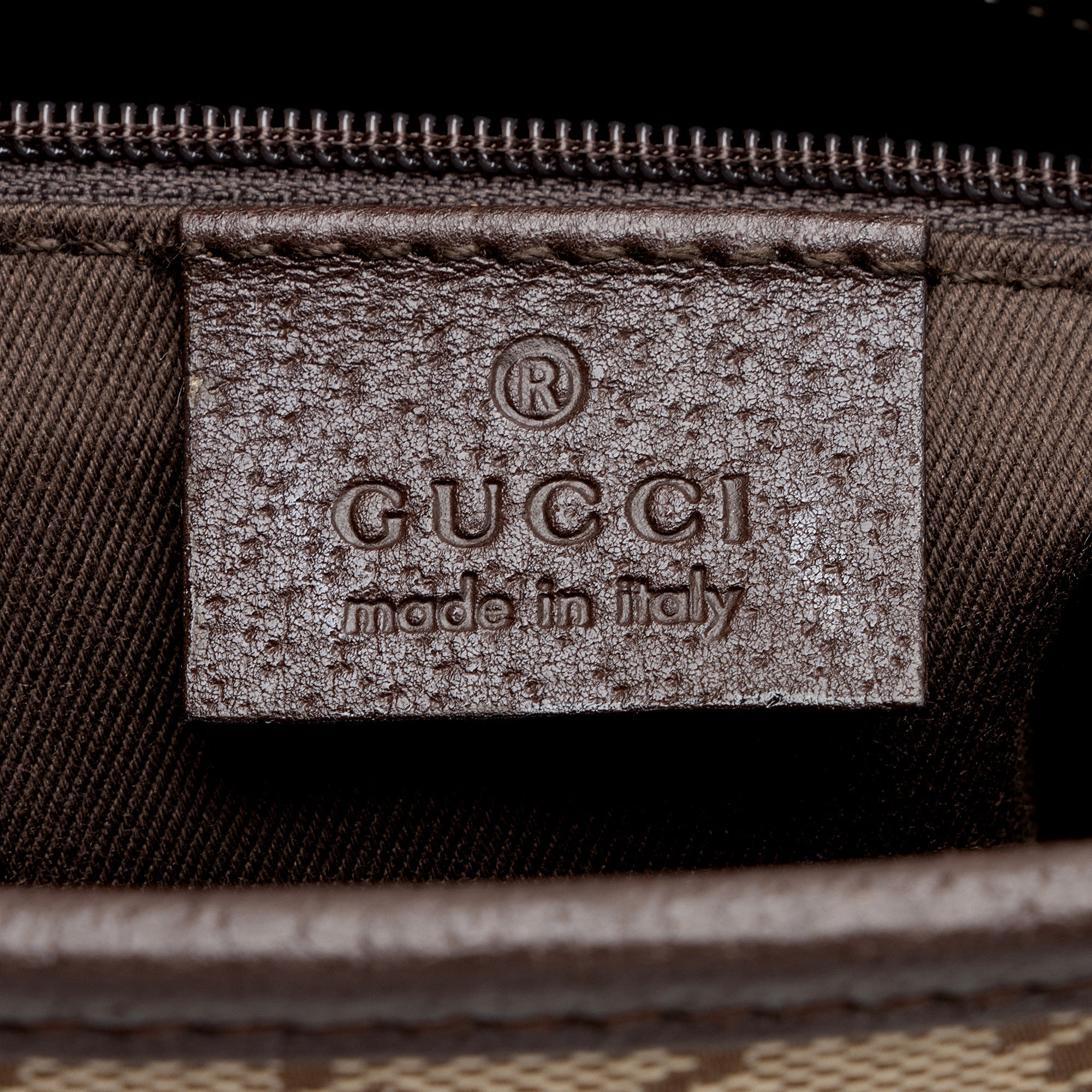 Gucci GG Canvas Ring Medium Zip Tote (SHF-22955)