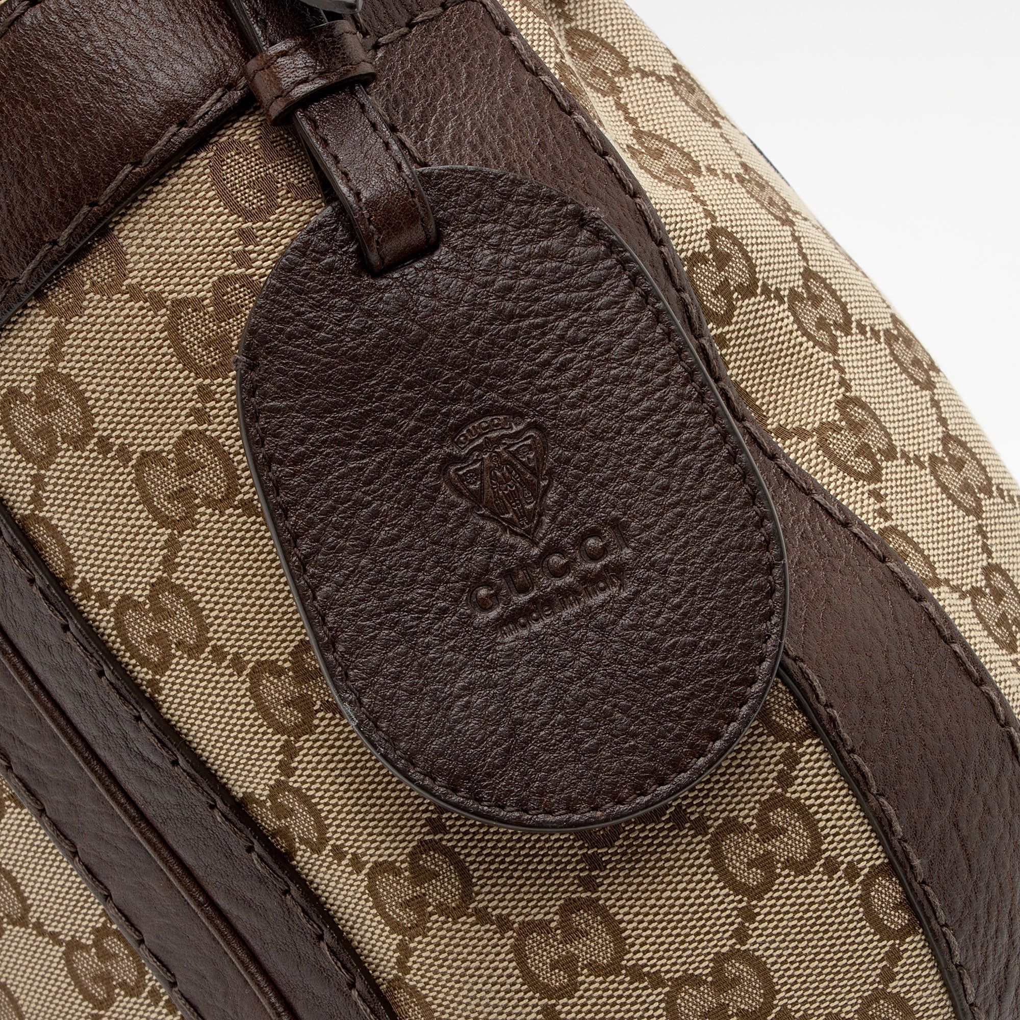 Gucci GG Canvas Running Medium Hobo (SHF-jpwkkM)