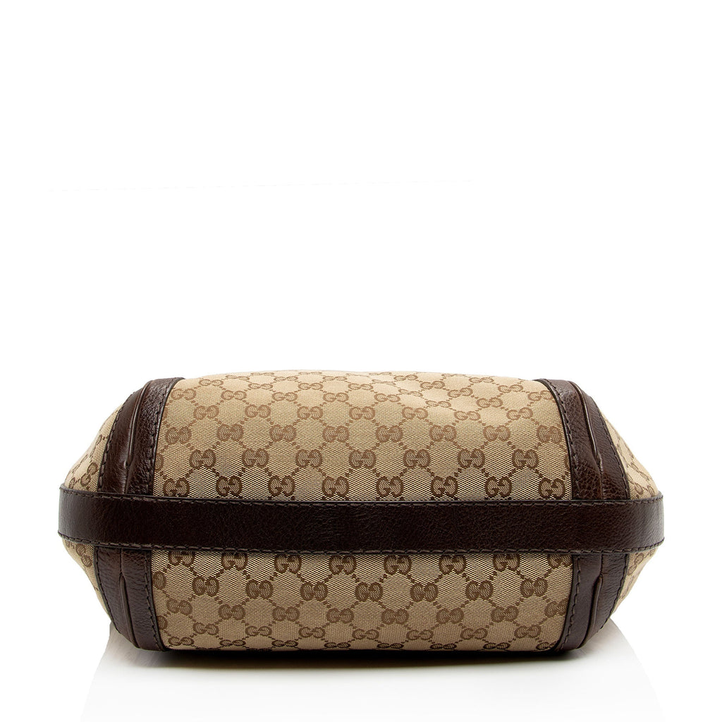 Gucci GG Canvas Running Medium Hobo (SHF-kbbOCL)