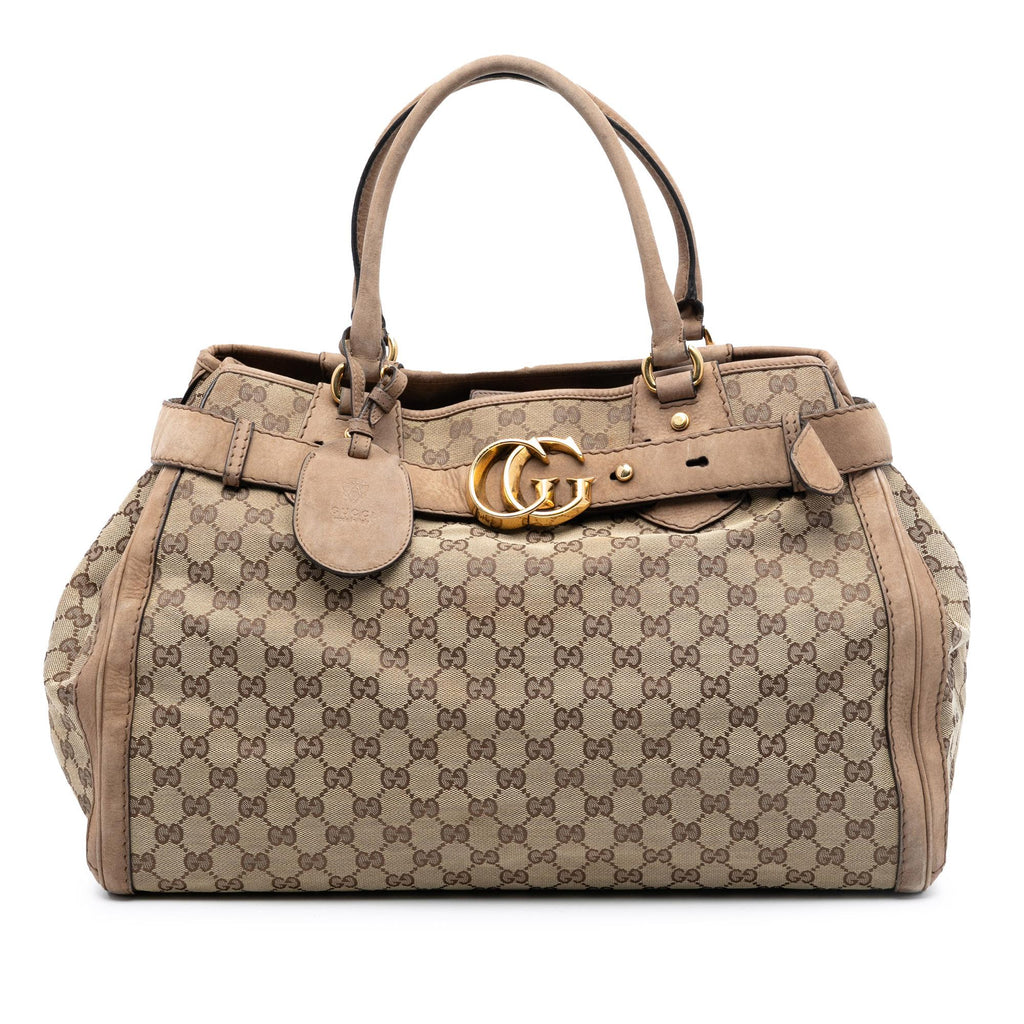 Gucci GG Canvas Running Tote