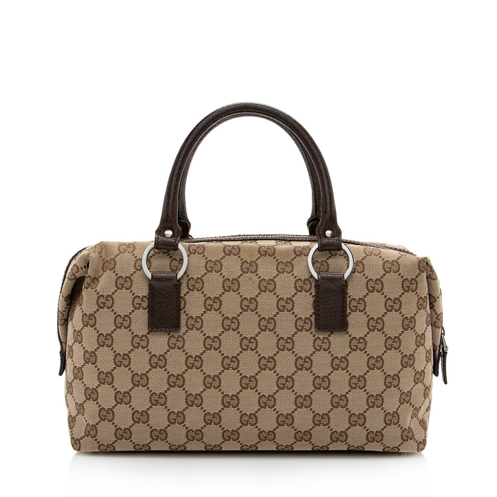 Gucci Gucci Canvas Satchel (SHF-16382)