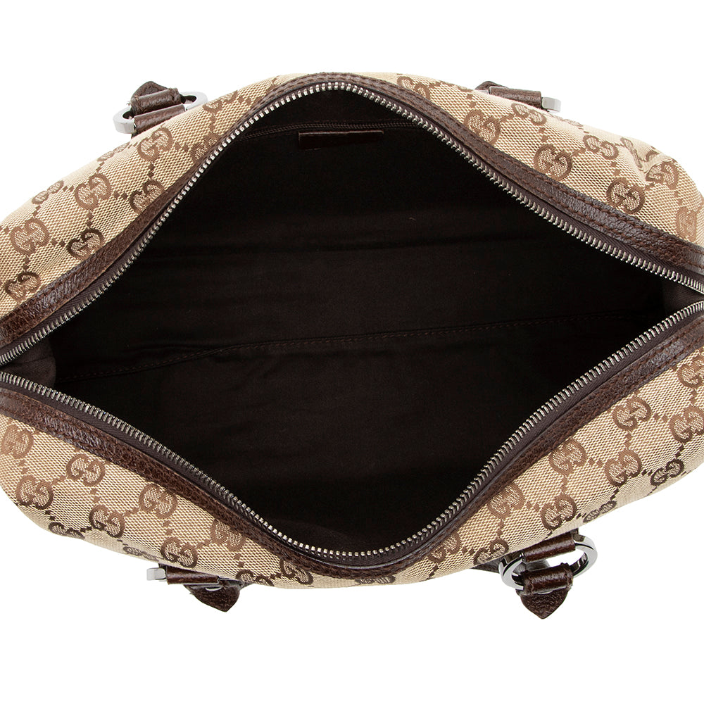 Gucci Gucci Canvas Satchel (SHF-16382)