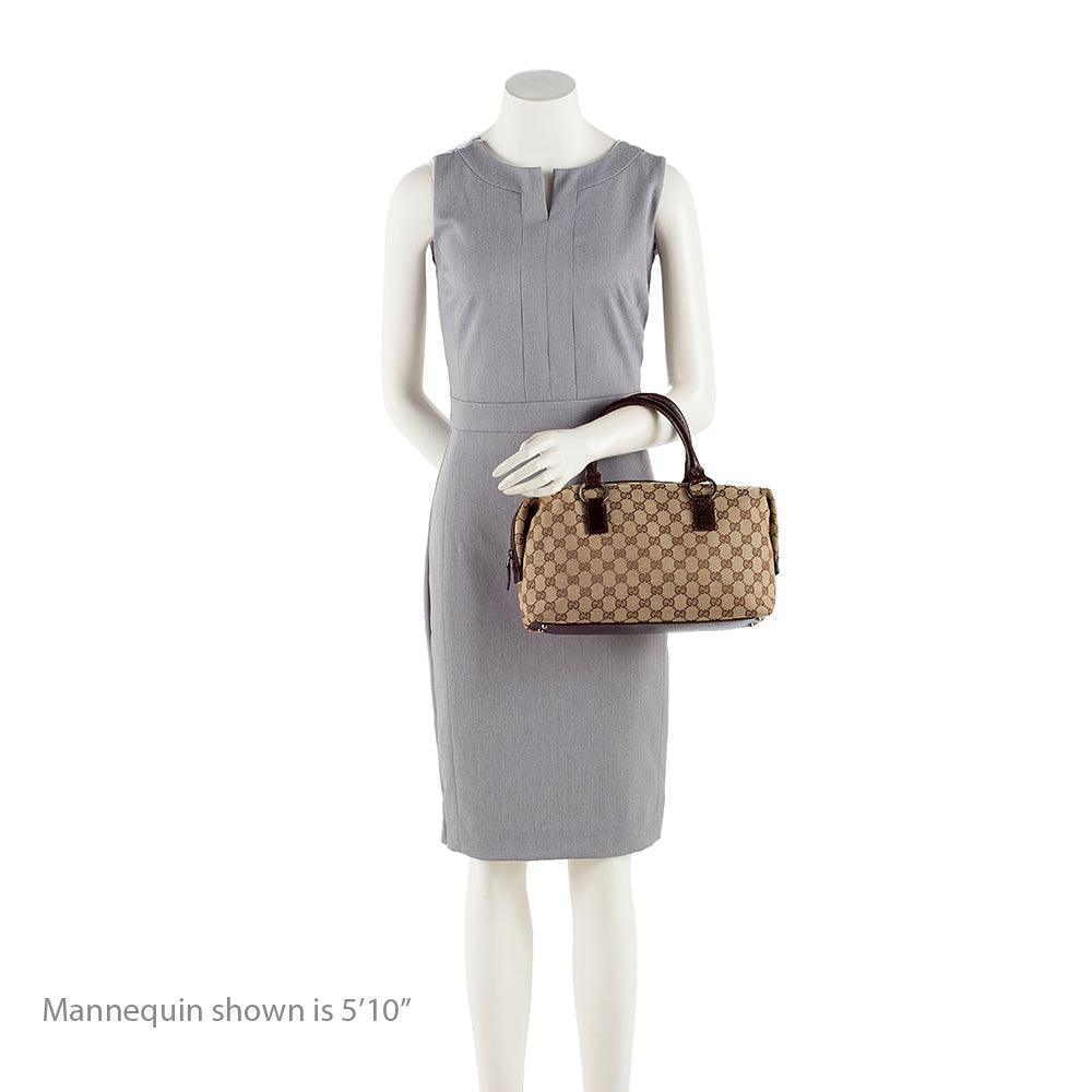 Gucci Gucci Canvas Satchel (SHF-16382)