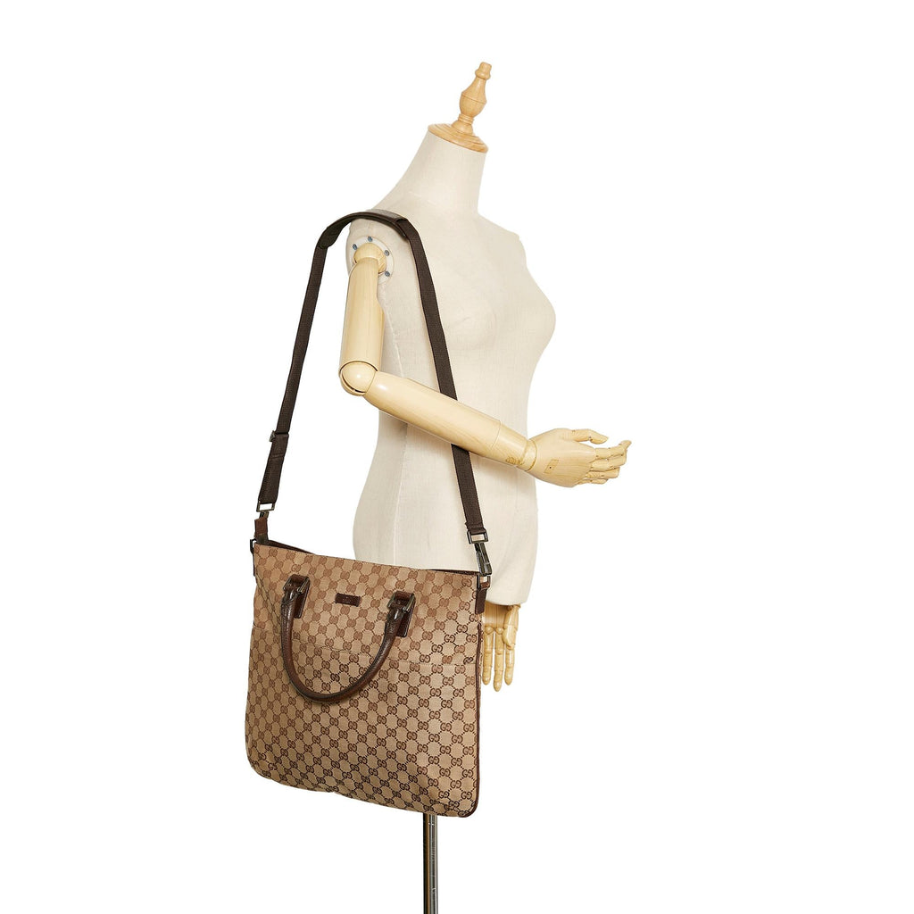 Gucci GG Canvas Satchel (SHG-ny2JTZ)