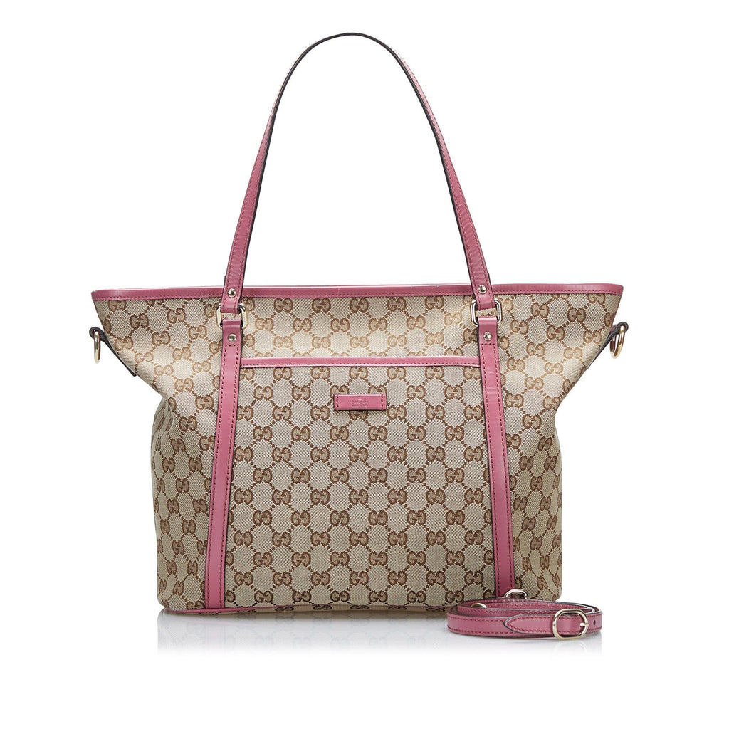 Gucci GG Canvas Satchel (SHG-krSlKU)