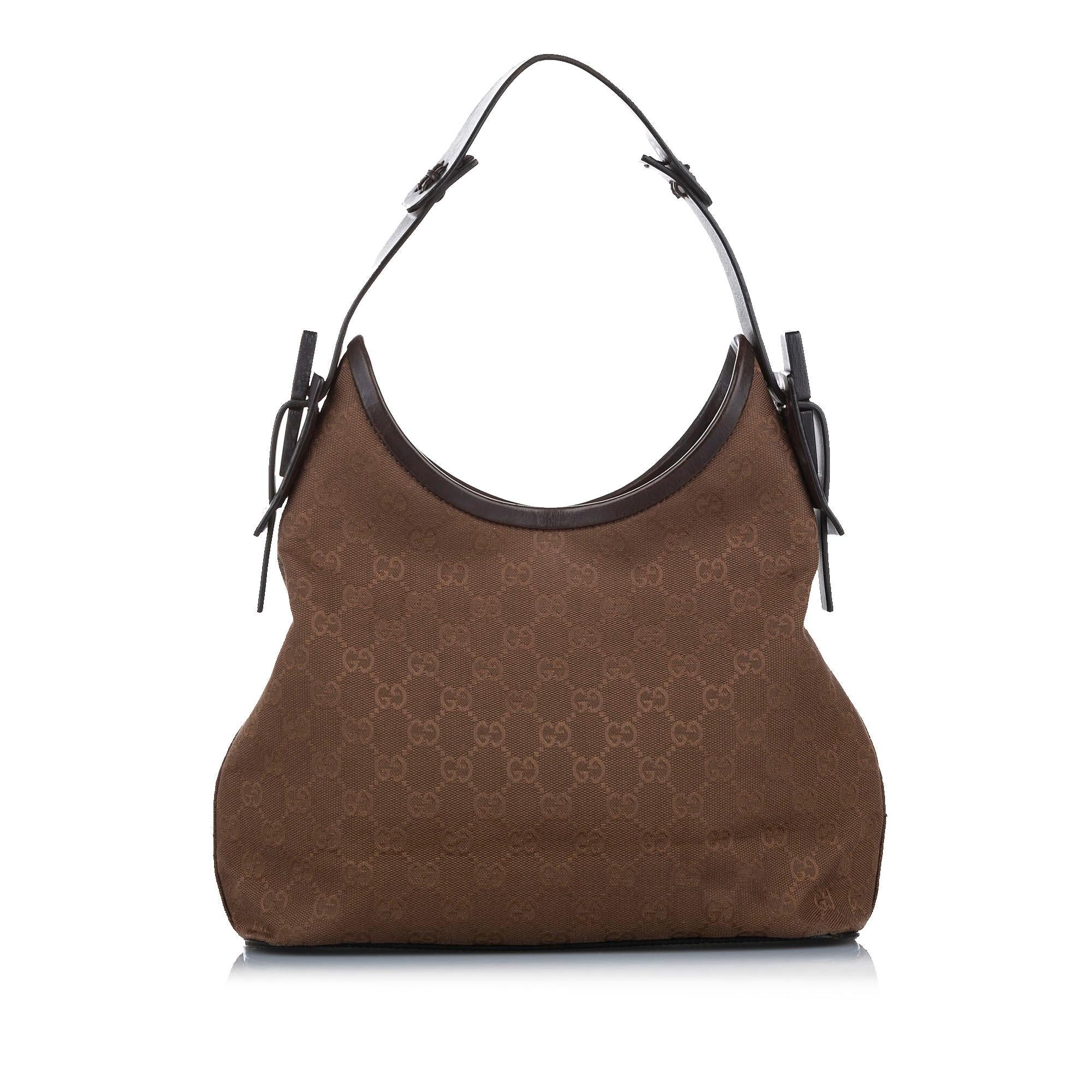 Gucci Gucci Canvas Shoulder Bag (SHG-16858)