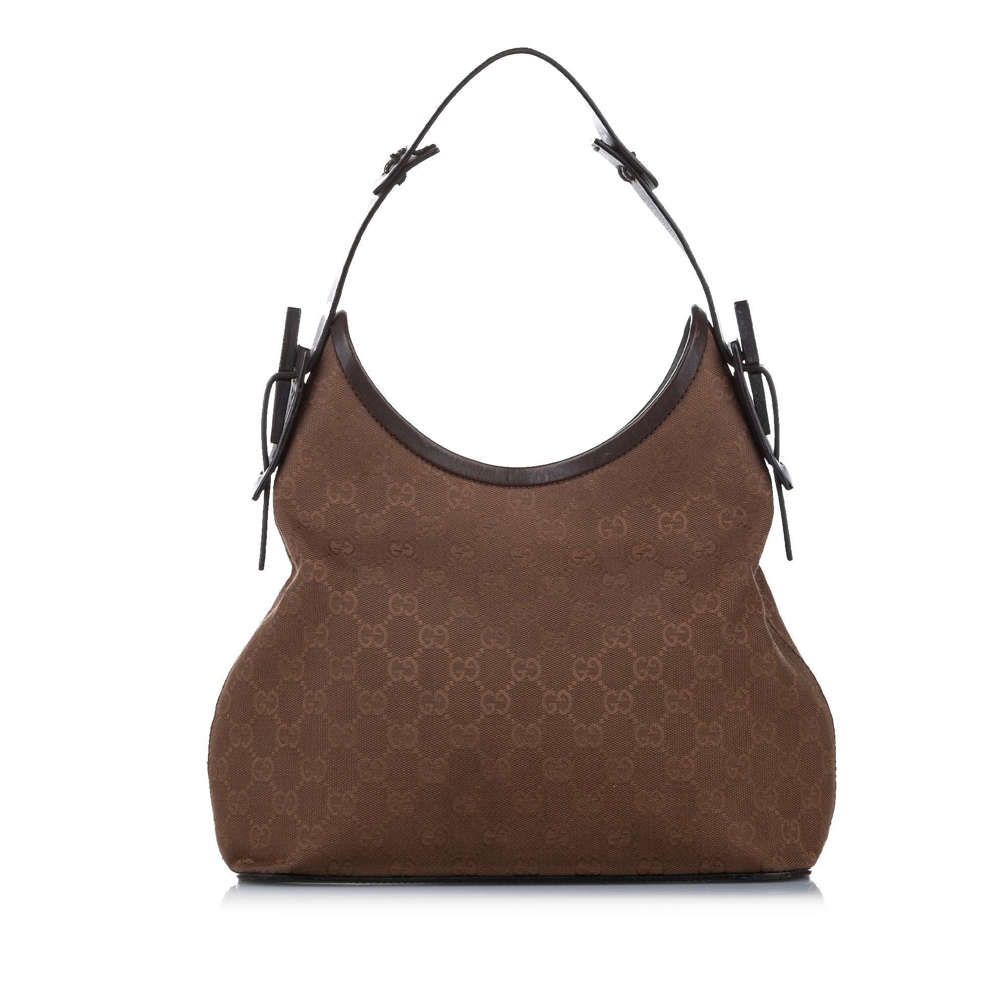 Gucci Gucci Canvas Shoulder Bag (SHG-16858)