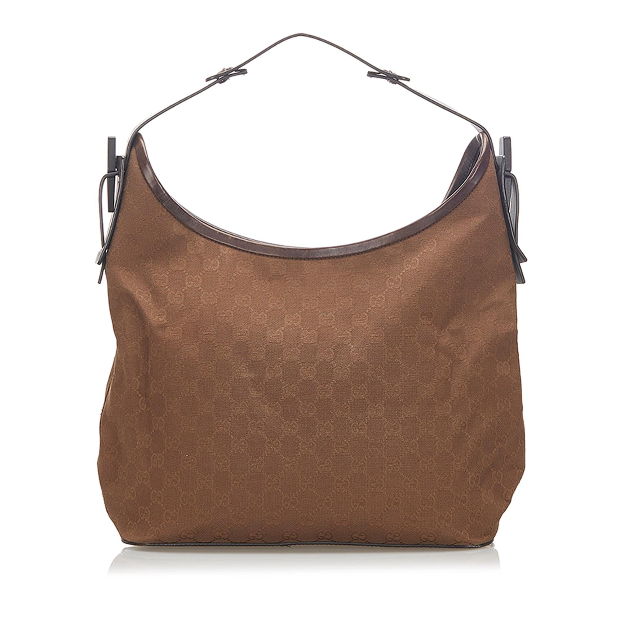 Gucci Gucci Canvas Shoulder Bag (SHG-19179)