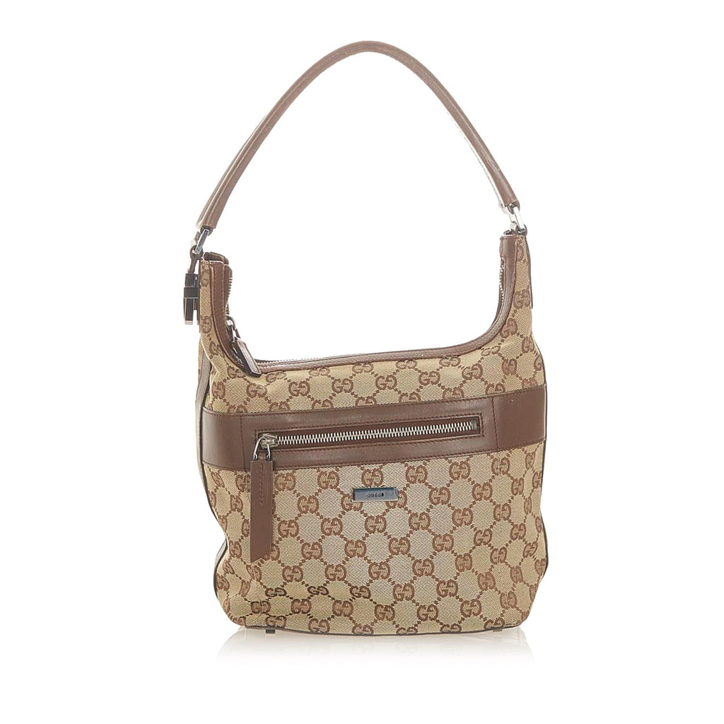 Gucci Gucci Canvas Shoulder Bag (SHG-19561)