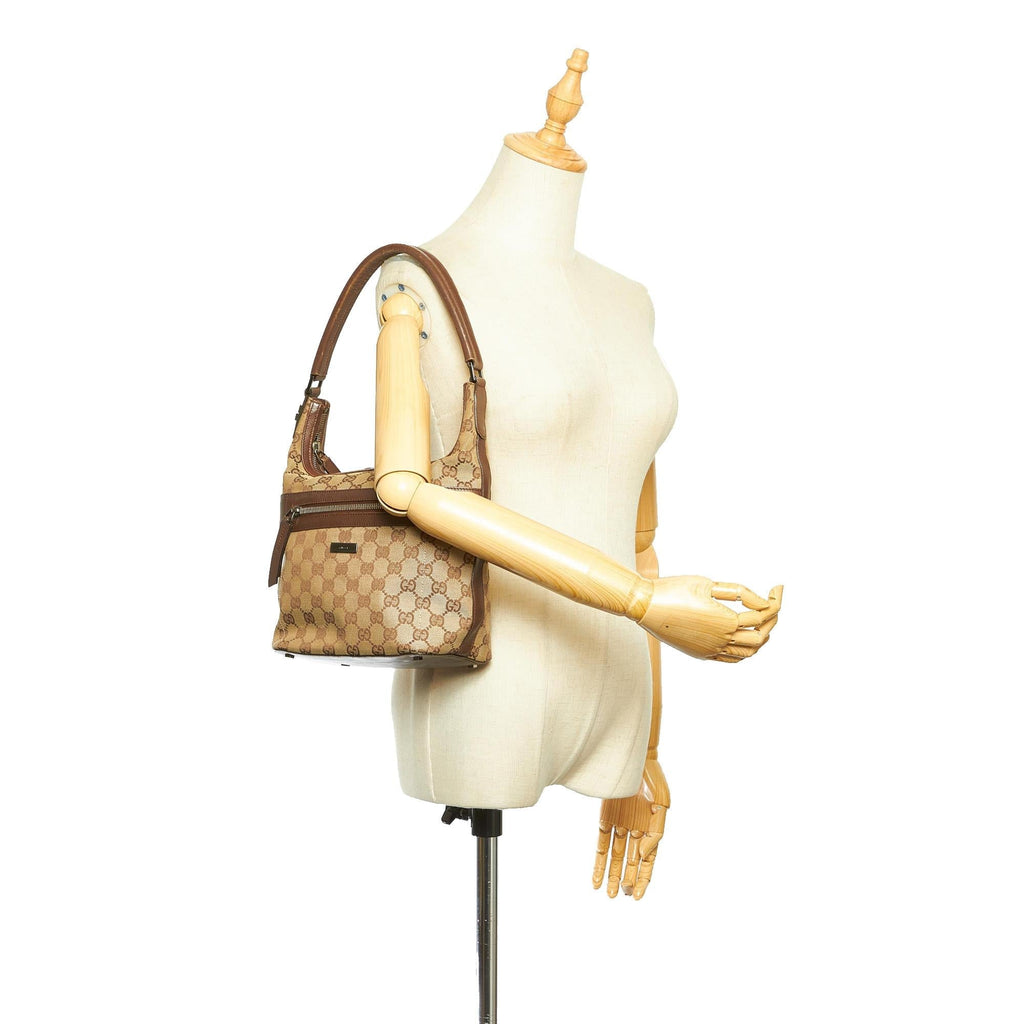 Gucci Gucci Canvas Shoulder Bag (SHG-19561)