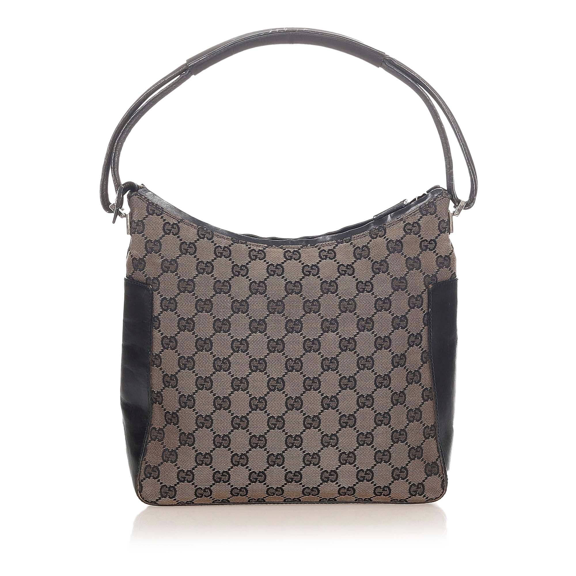 Gucci Gucci Canvas Shoulder Bag (SHG-20762)