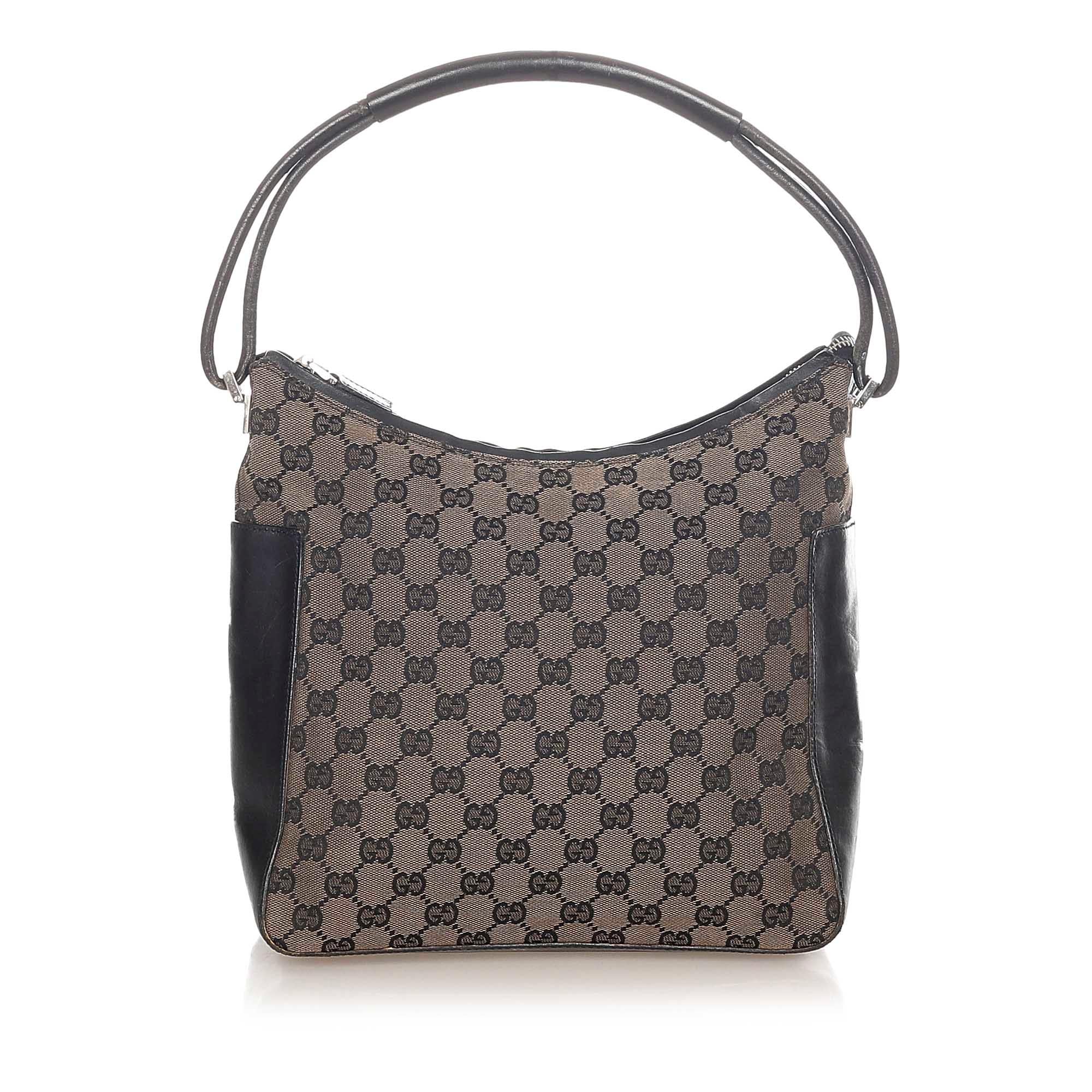 Gucci Gucci Canvas Shoulder Bag (SHG-20762)